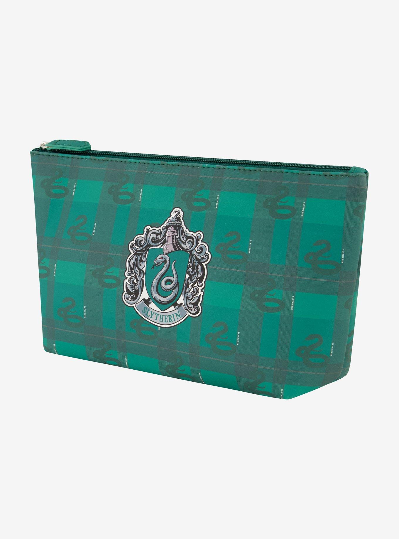 Harry Potter Slytherin Crest Cosmetic Travel Bag, , alternate