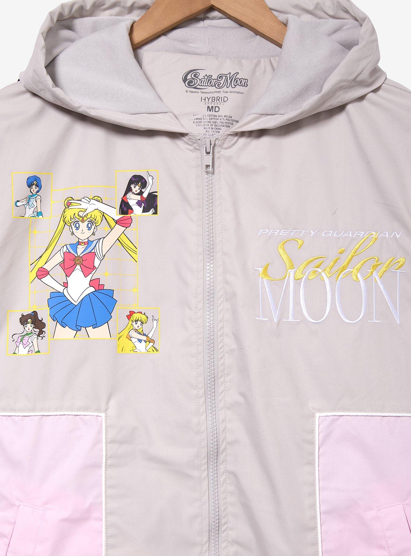Sailor Moon Color Block Windbreaker, MULTI, alternate