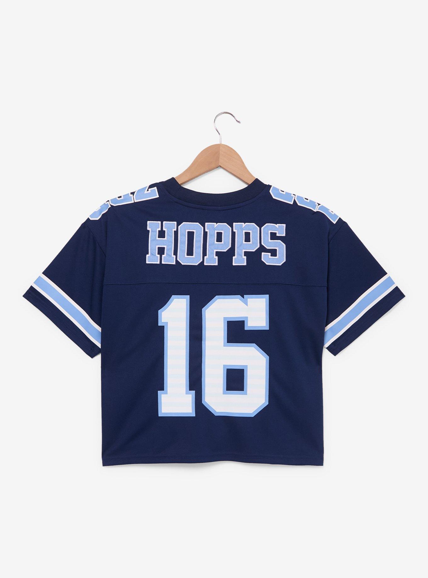 Disney Zootopia Judy Hopps Women's Cropped Football Jersey - BoxLunch Exclusive, , hi-res