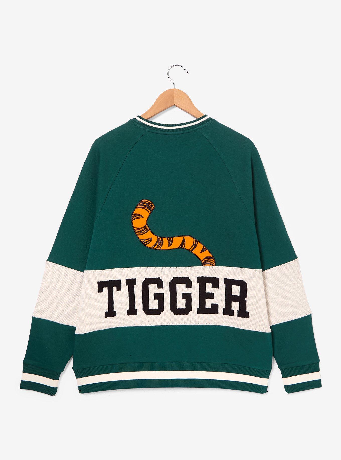 Disney Winnie the Pooh Tigger Panel Women's Crewneck - BoxLunch Exclusive, , hi-res