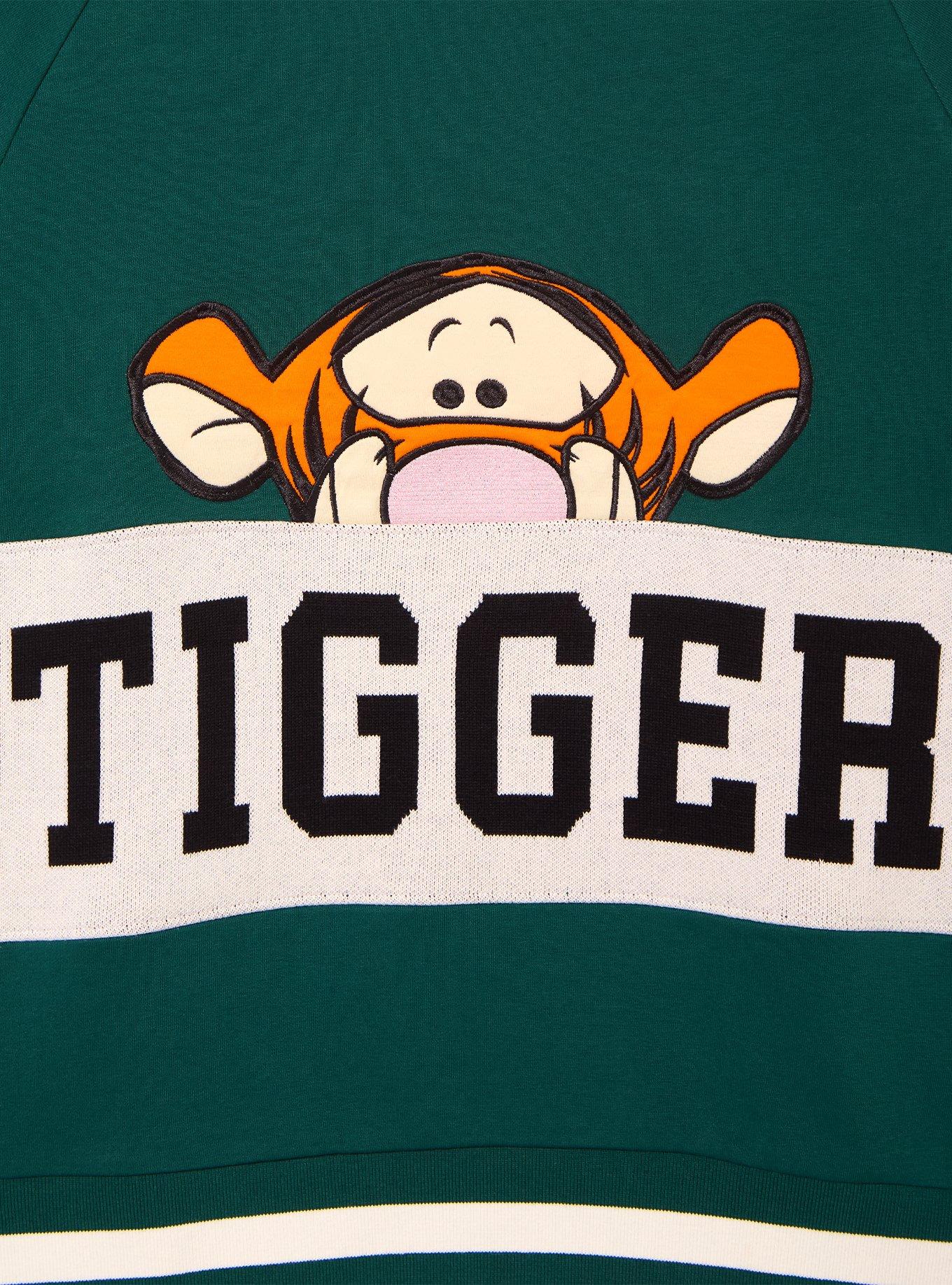 Disney Winnie the Pooh Tigger Panel Women's Crewneck - BoxLunch Exclusive, MULTI, alternate
