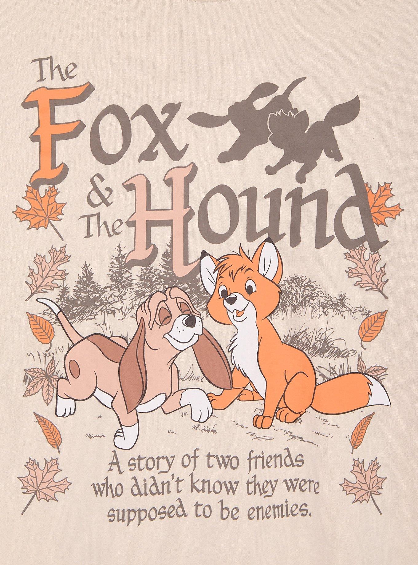 Disney The Fox and the Hound Vintage Women's Crewneck — BoxLunch Exclusive, , hi-res