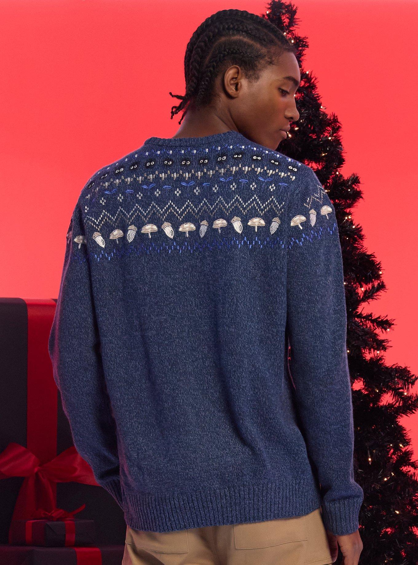 Studio Ghibli® My Neighbor Totoro Navy Knit Sweater, NAVY, alternate