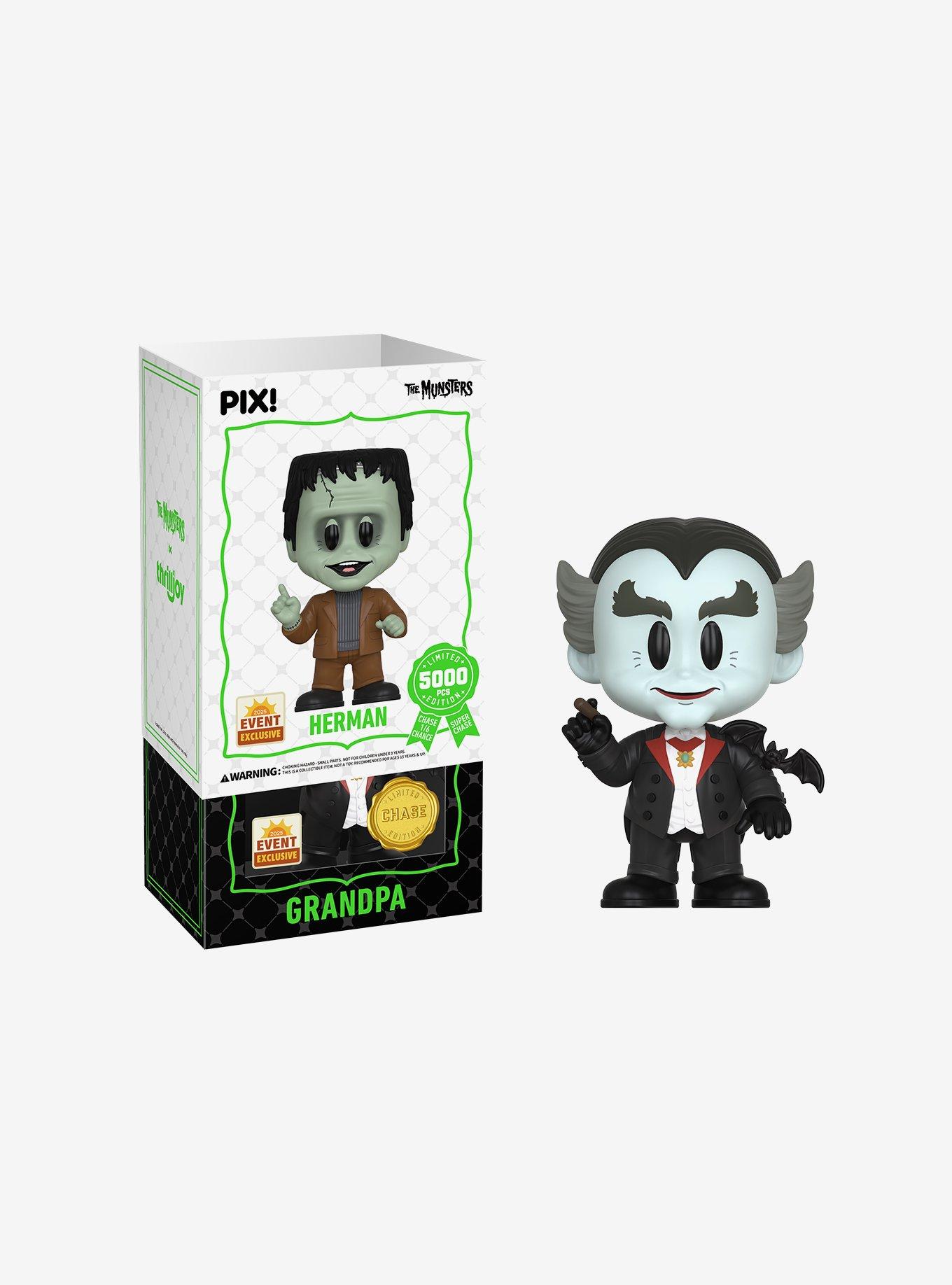 Thrilljoy The Munsters Pix! Herman Collectible Figure, , alternate