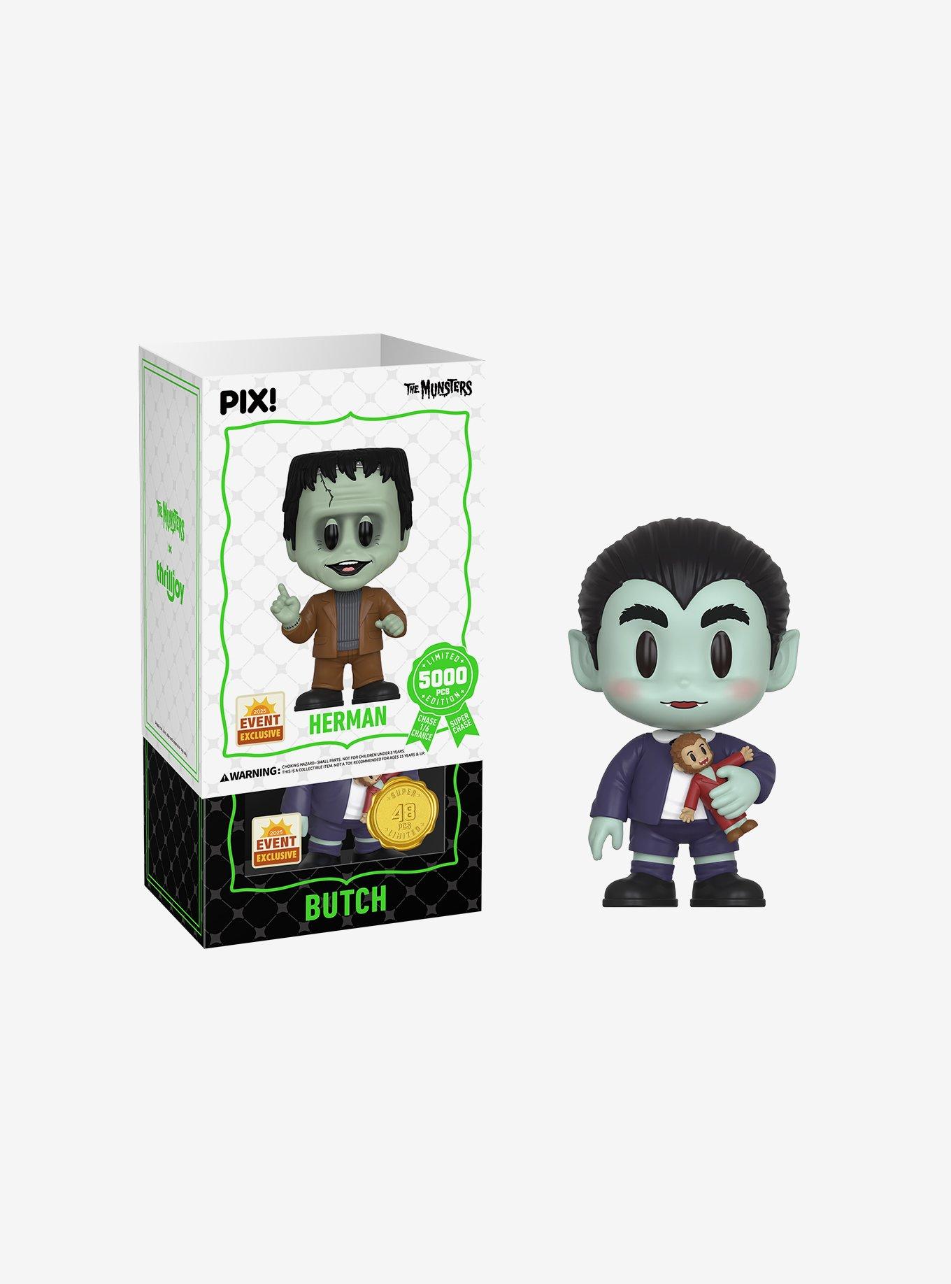 Thrilljoy The Munsters Pix! Herman Collectible Figure, , alternate