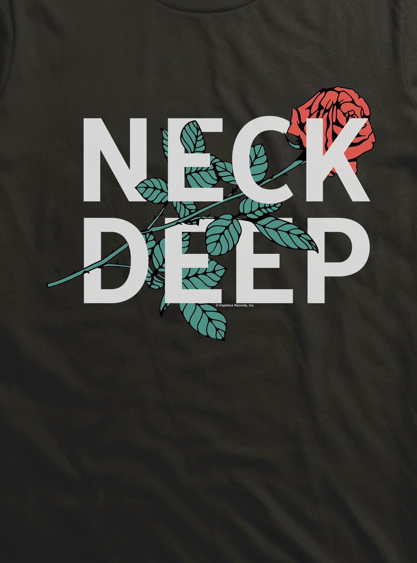 Neck Deep Rose T-Shirt, , hi-res