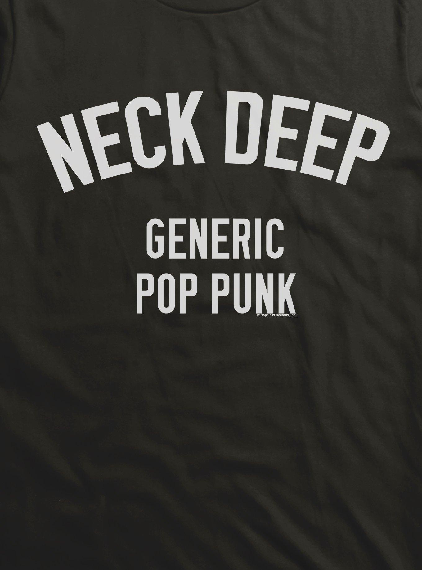 Neck Deep Generic Pop Punk T-Shirt, , hi-res