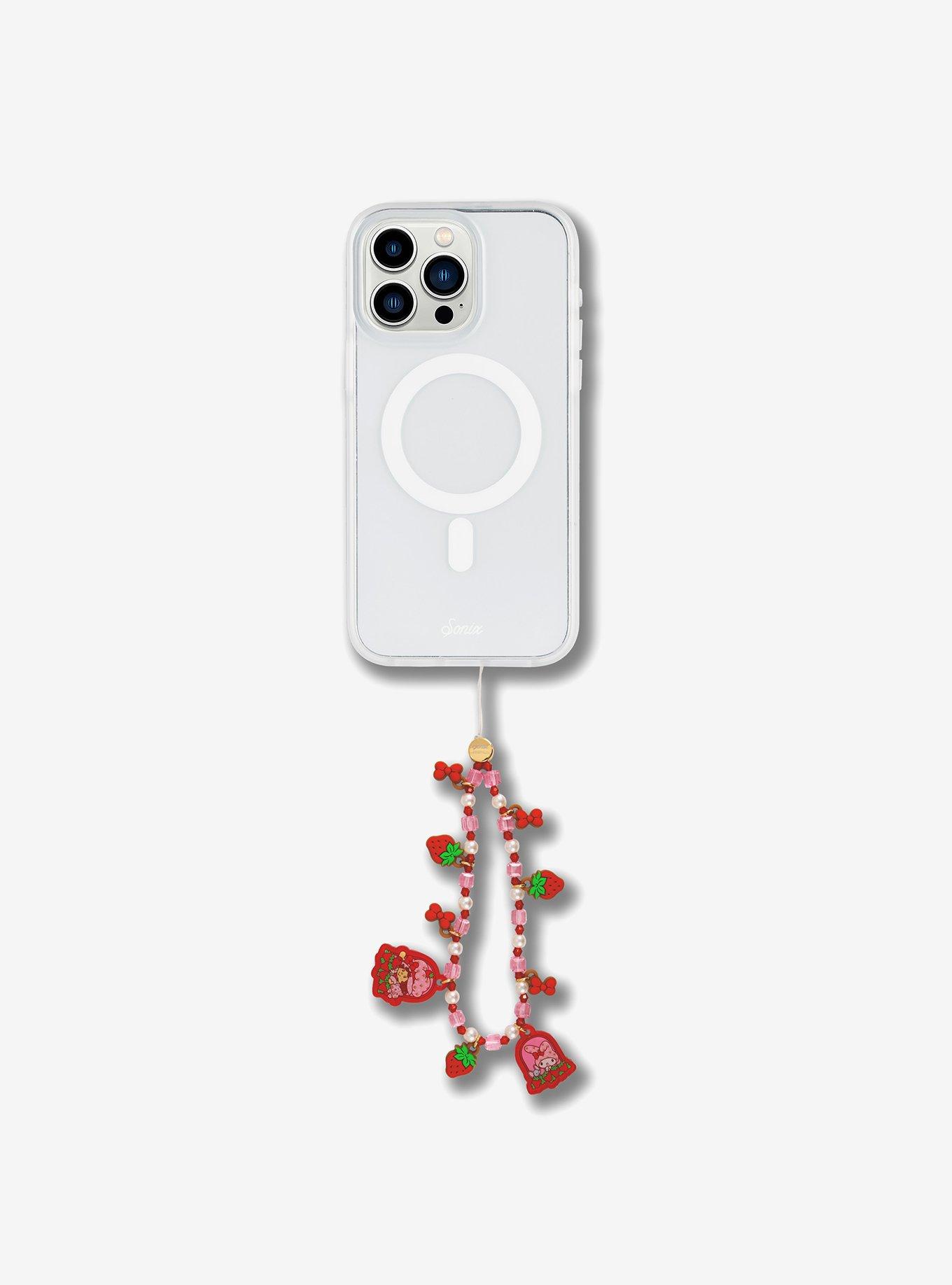 Sonix My Melody x Strawberry Shortcake Beaded Phone Charm, , hi-res