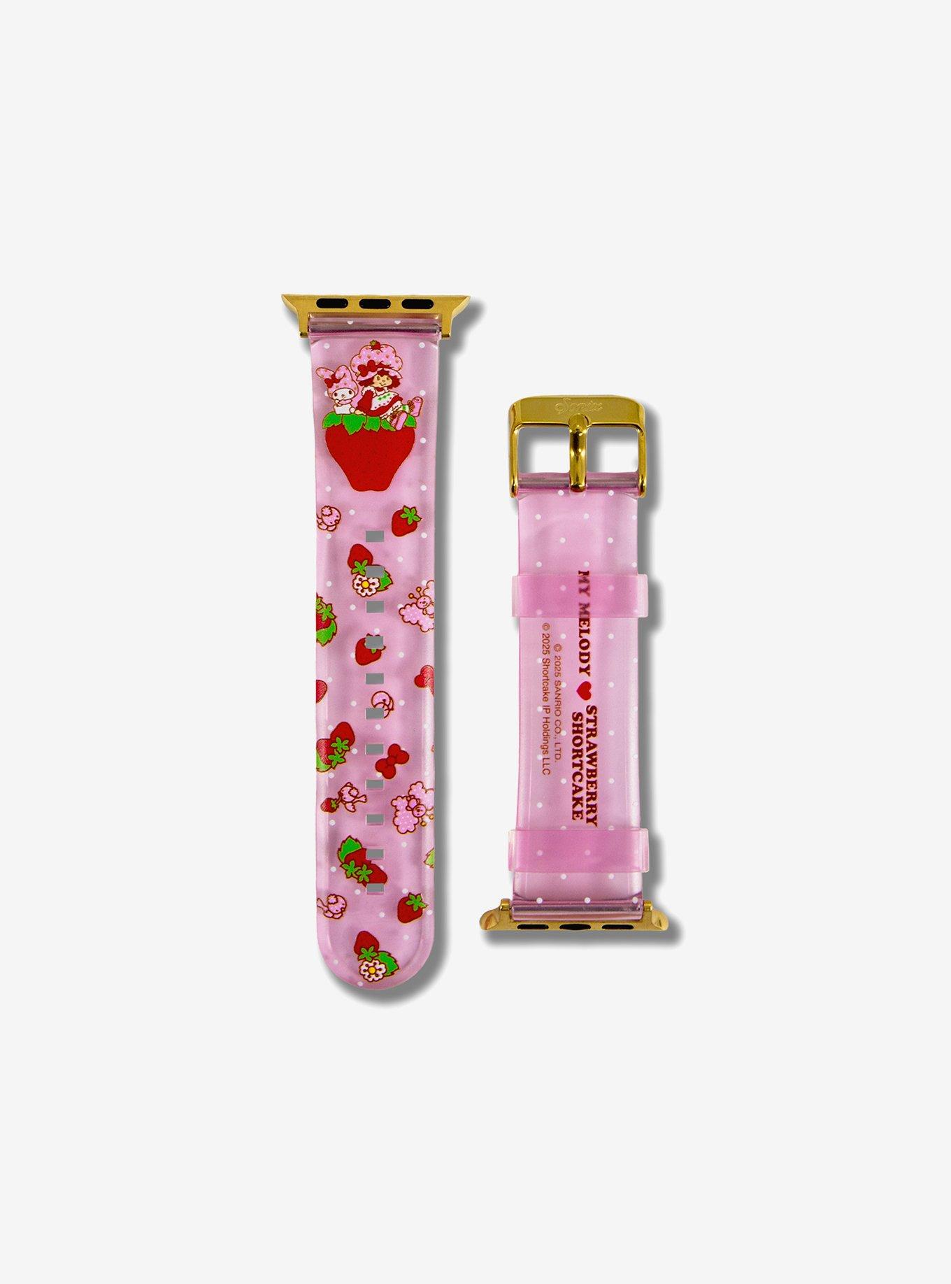 Sonix My Melody x Strawberry Shortcake Jelly Apple Watchband, , hi-res