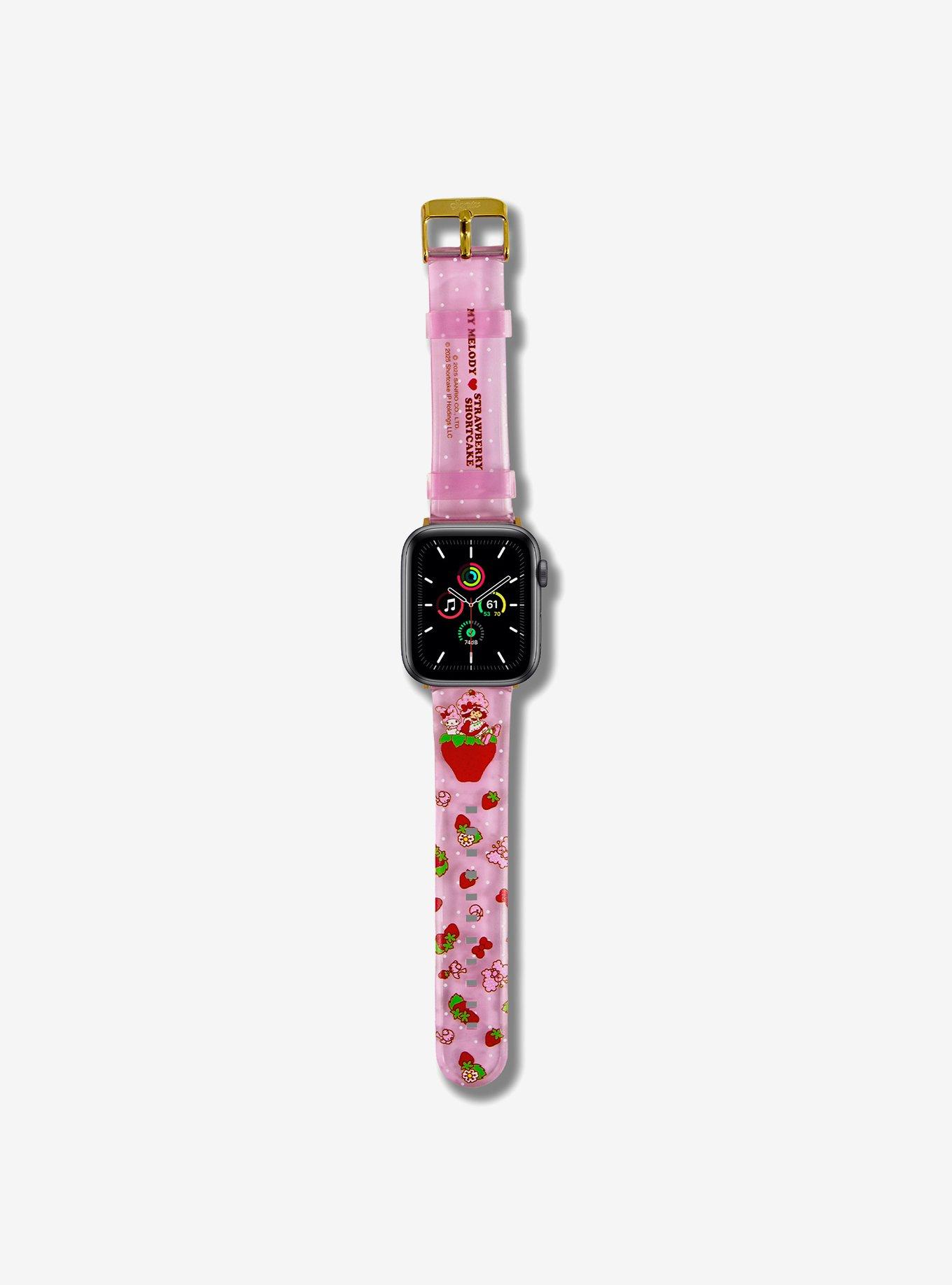 Sonix My Melody x Strawberry Shortcake Jelly Apple Watchband, , alternate