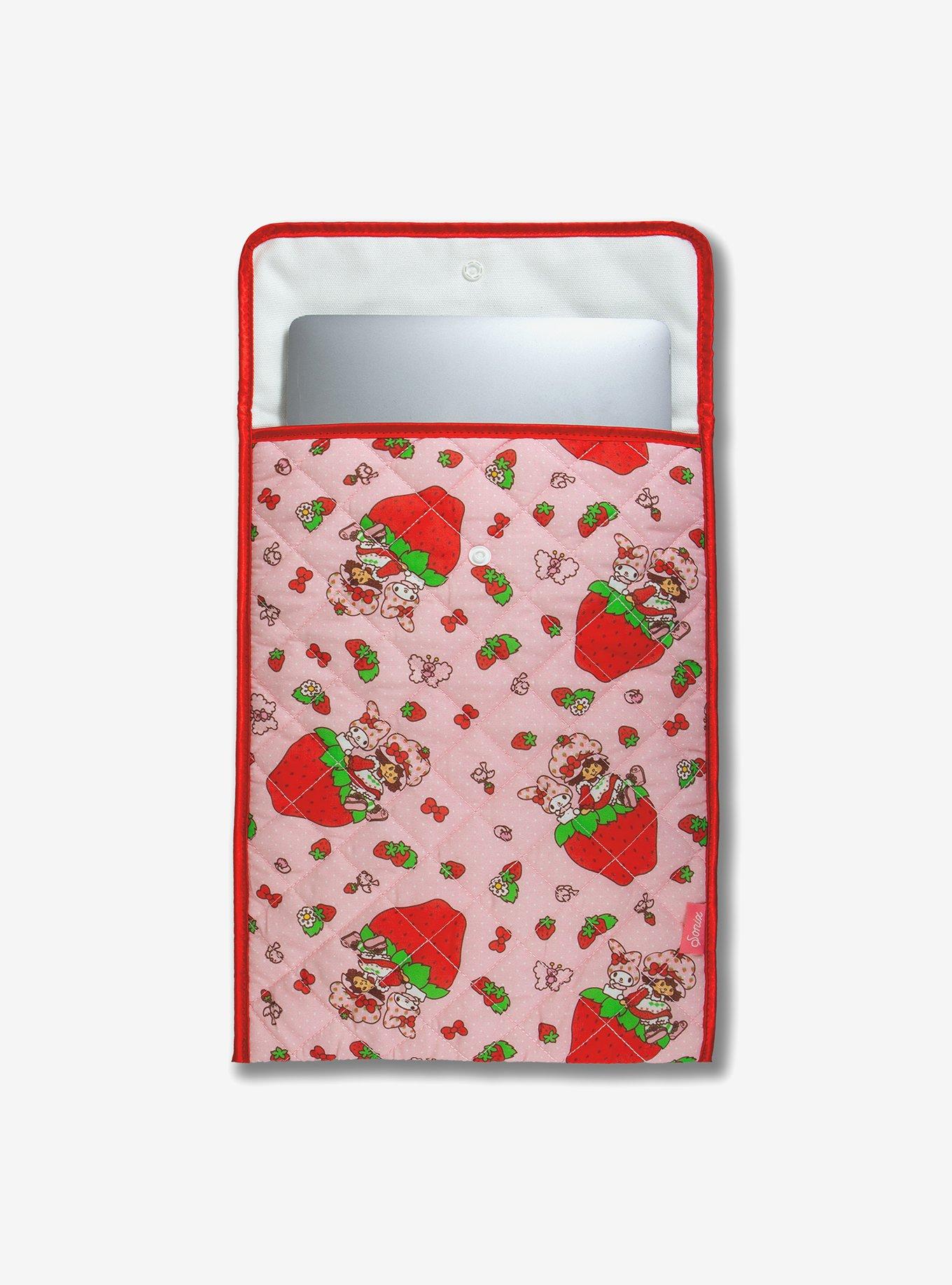 Sonix My Melody x Strawberry Shortcake Quilted Laptop Sleeve, , alternate
