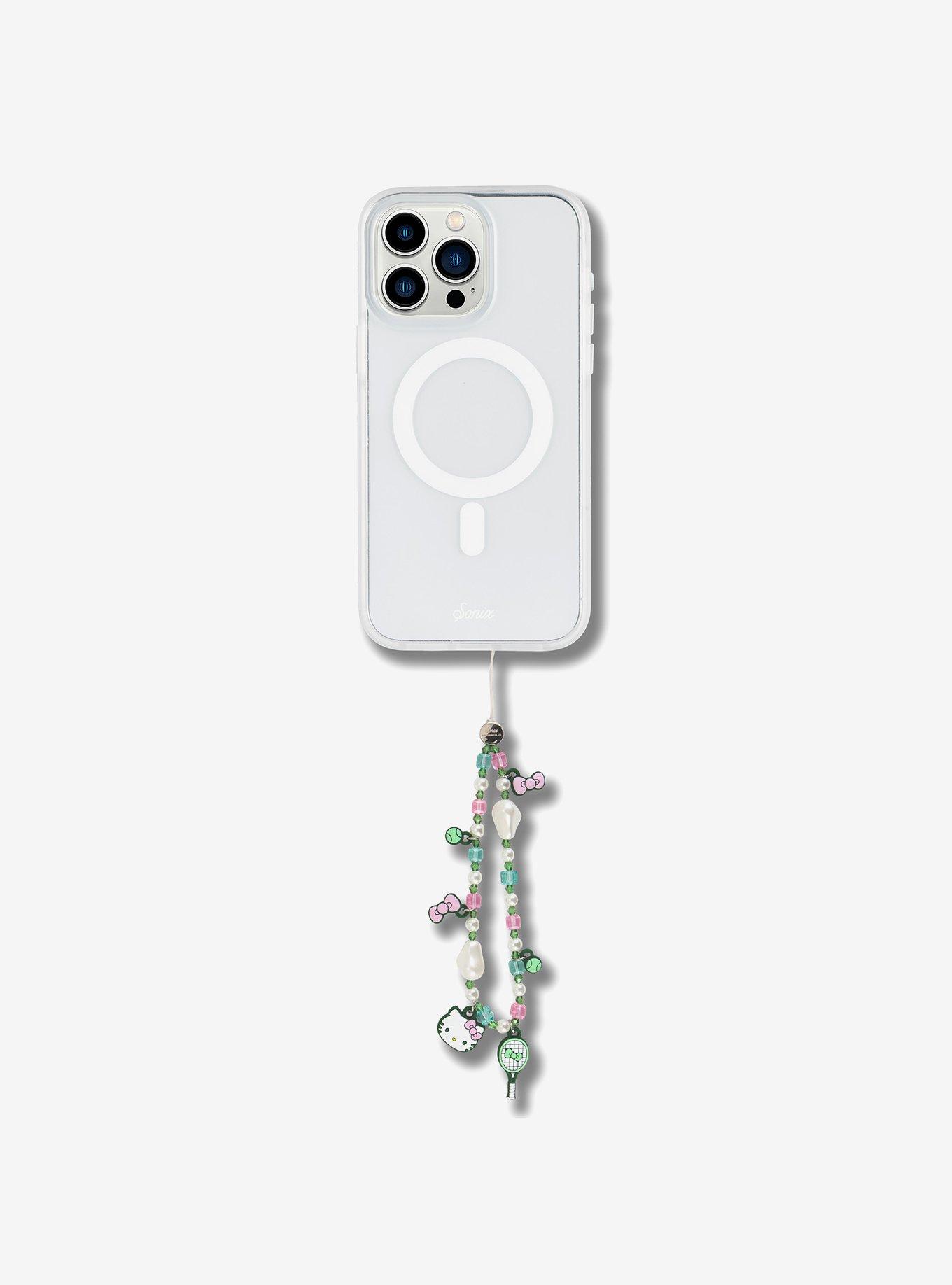 Hello Kitty Tennis x Sonix Beaded Wristlet Phone Charm, , hi-res