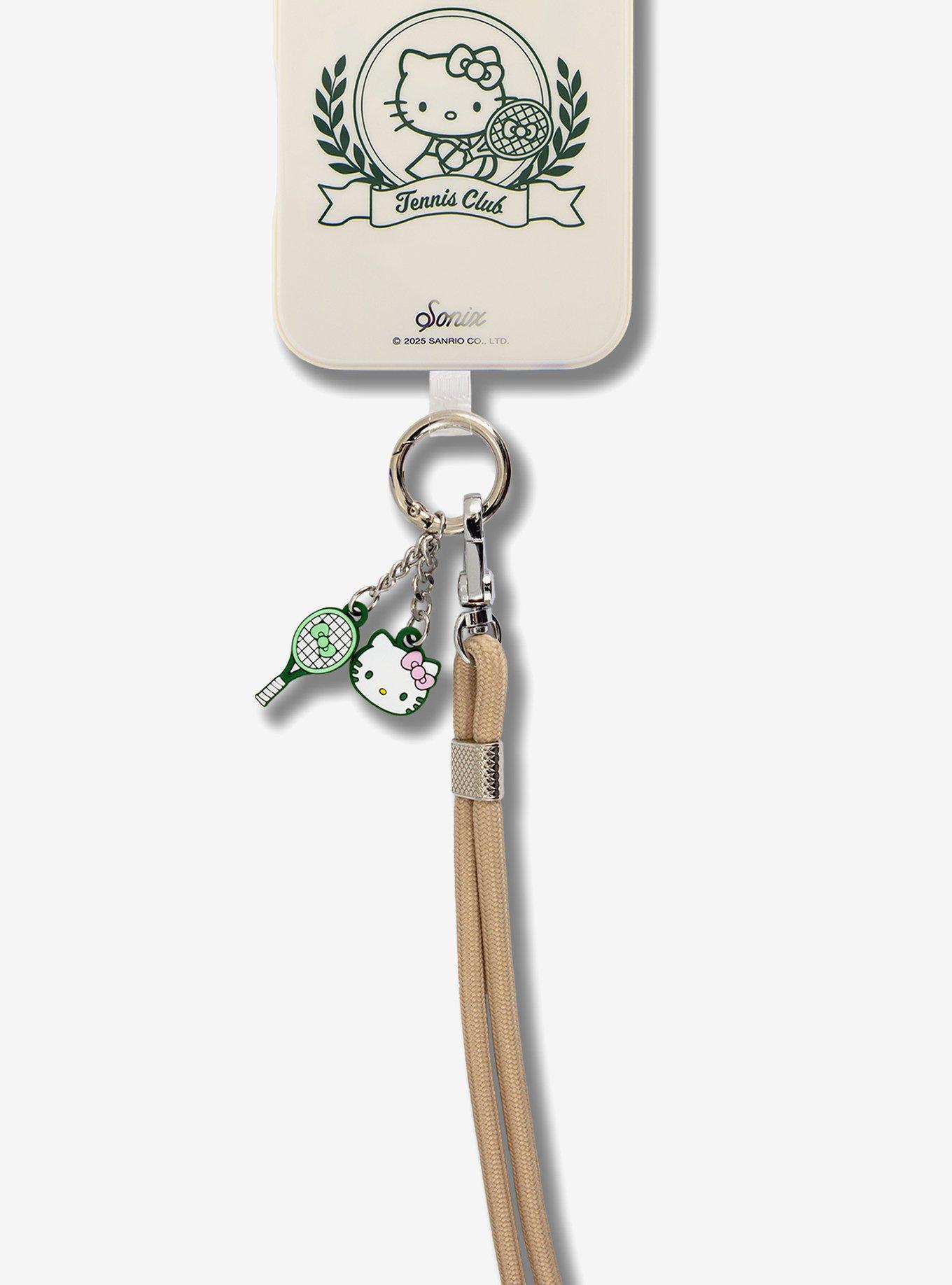 Hello Kitty Tennis x Sonix Crossbody Strap Phone Charm, , hi-res