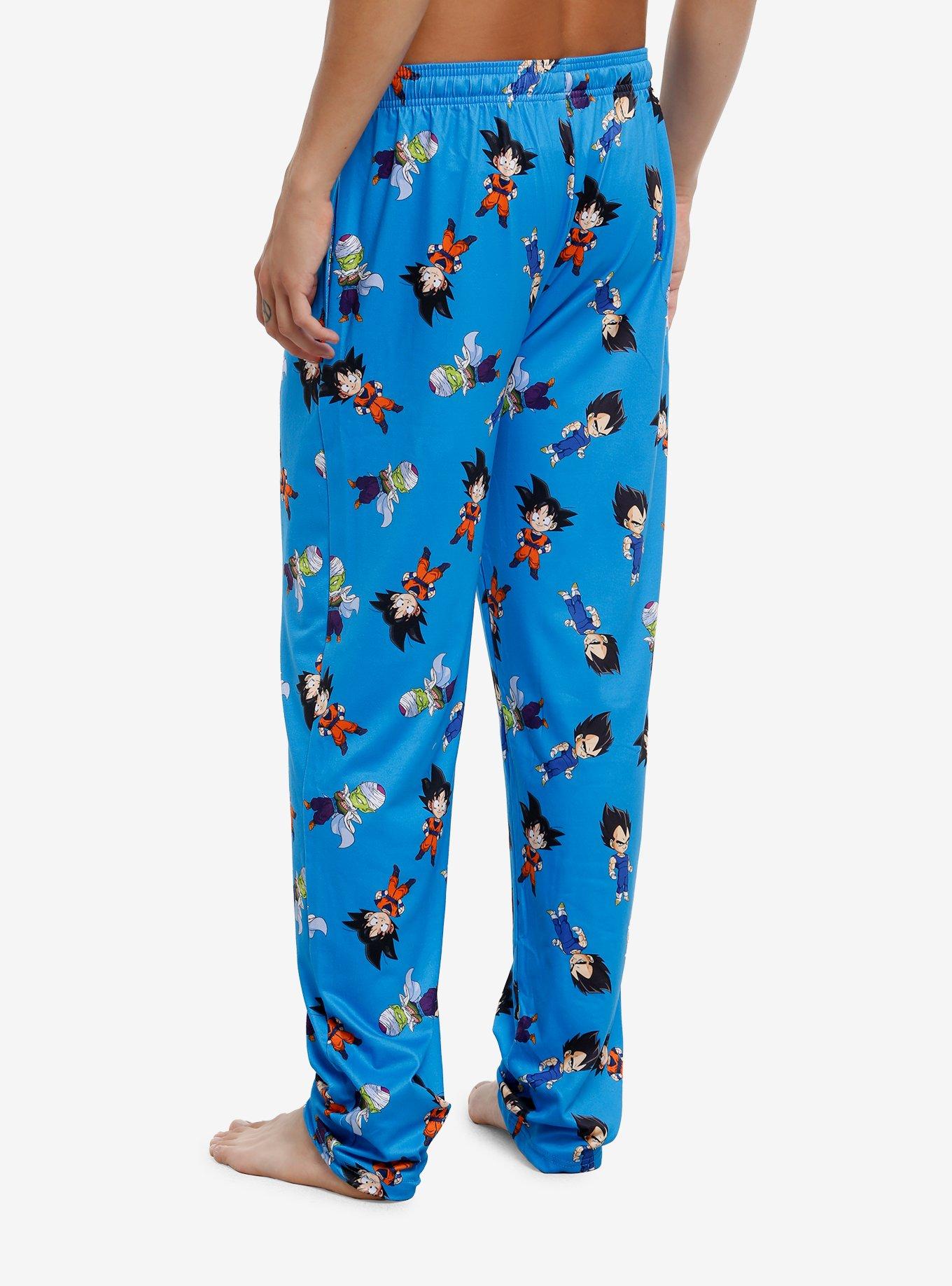 Dragon Ball Z Chibi Character Pajama Pants, , hi-res