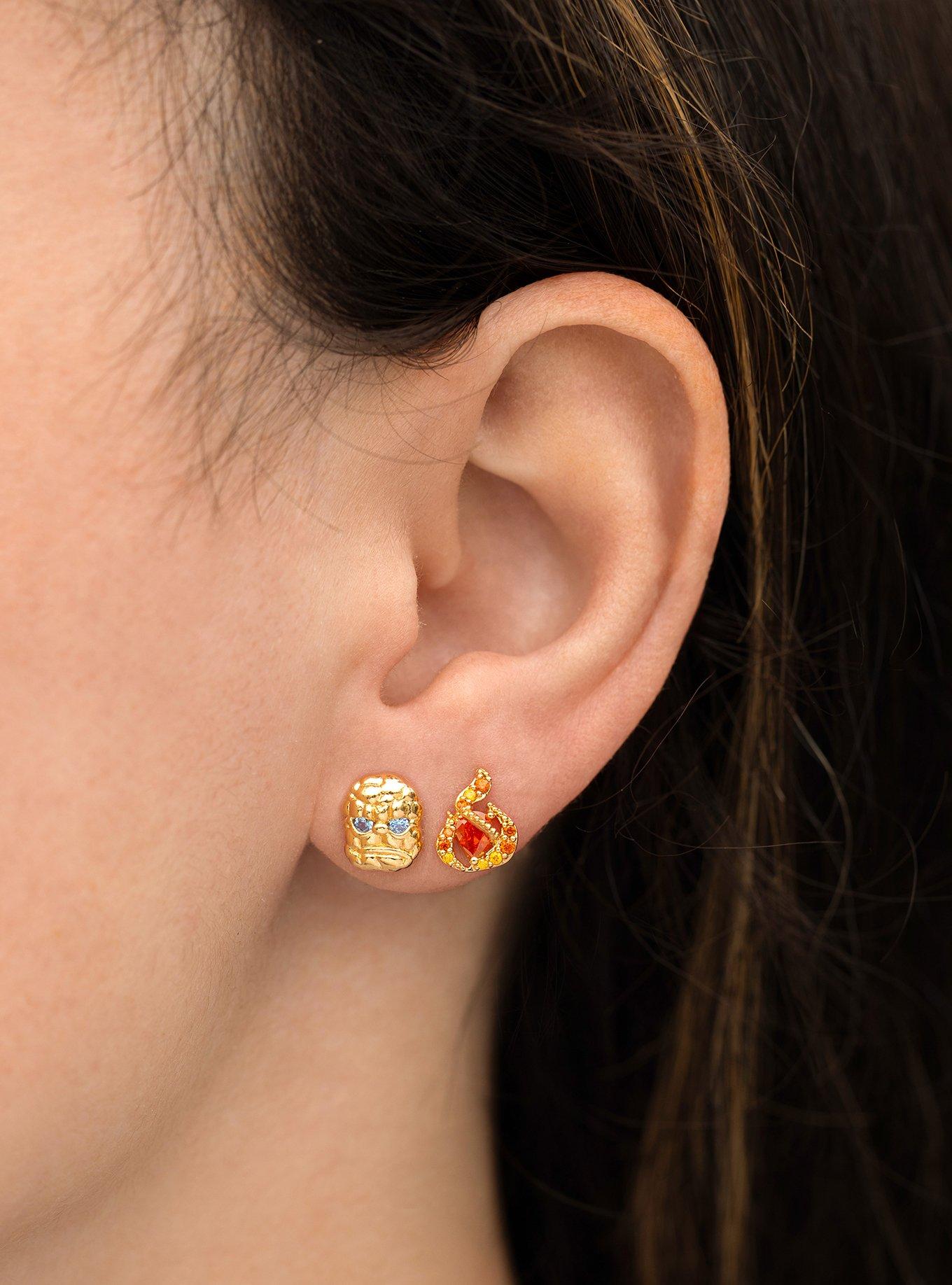 Marvel Fantastic Four X Girls Crew Mismatch Earring Set, , alternate