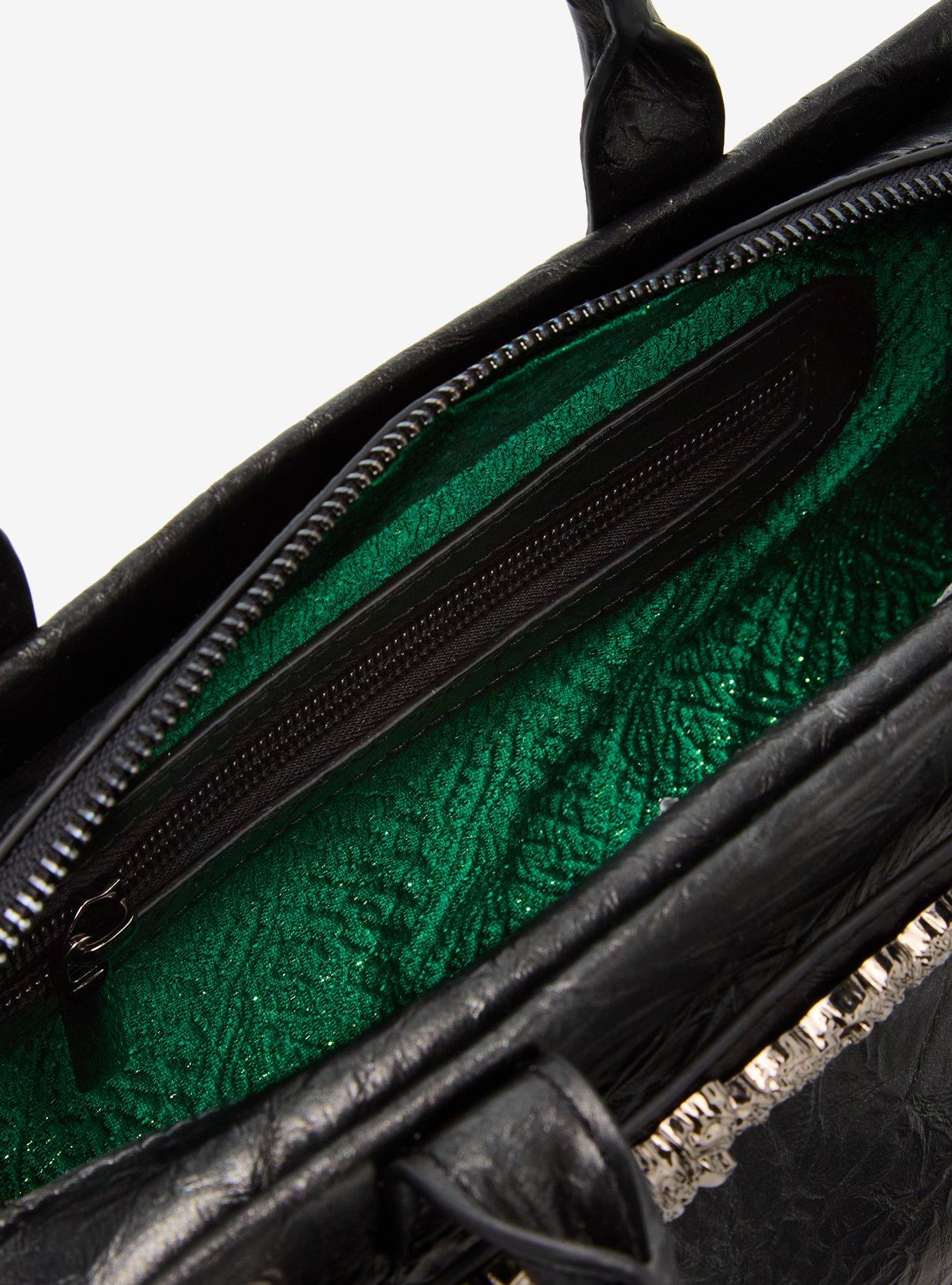 Wicked Elphaba Broomstick Crinkle Texture Handbag, , alternate - view 5