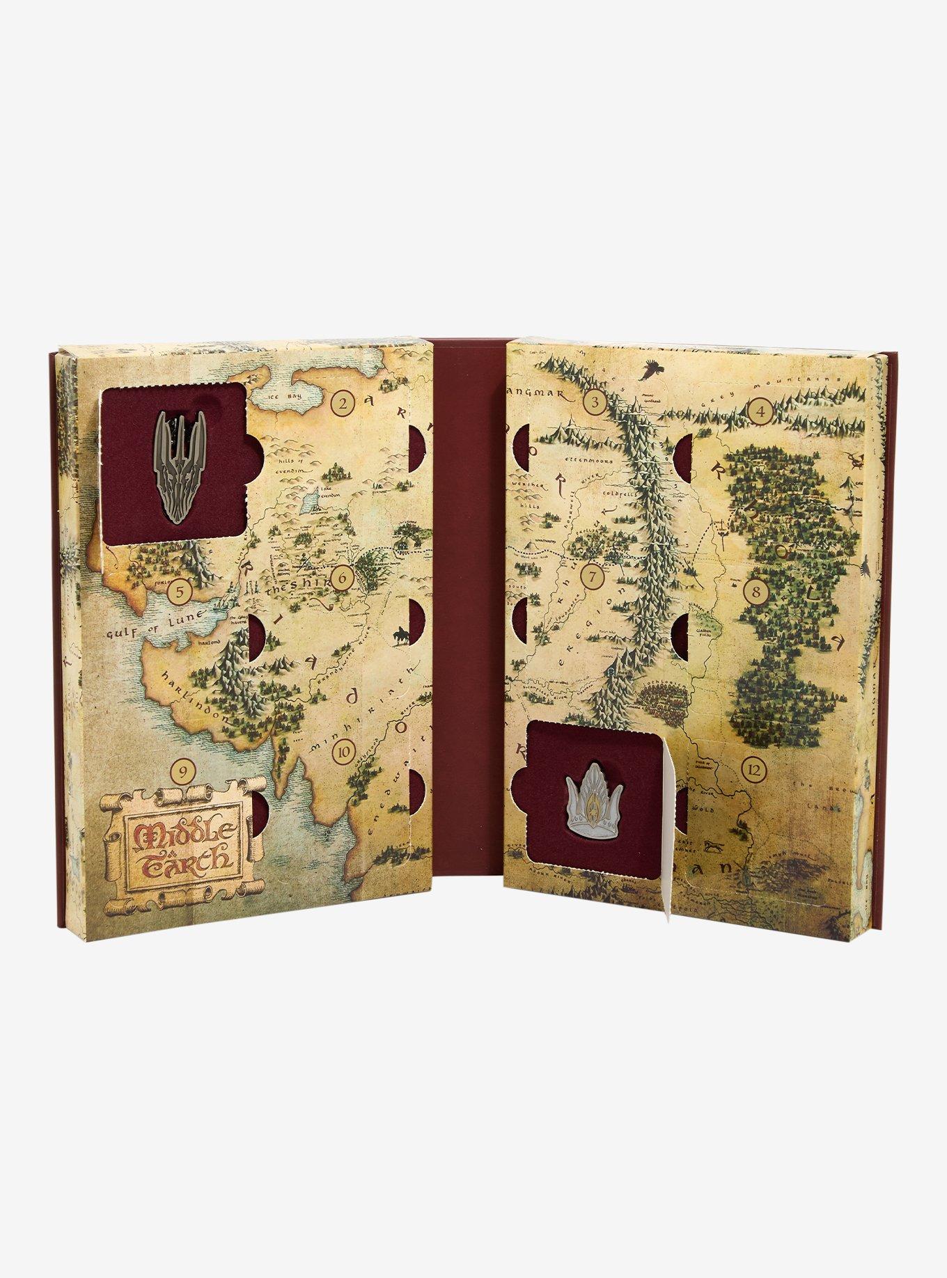 The Lord Of The Rings Enamel Pin 12-Day Countdown Calendar, , hi-res