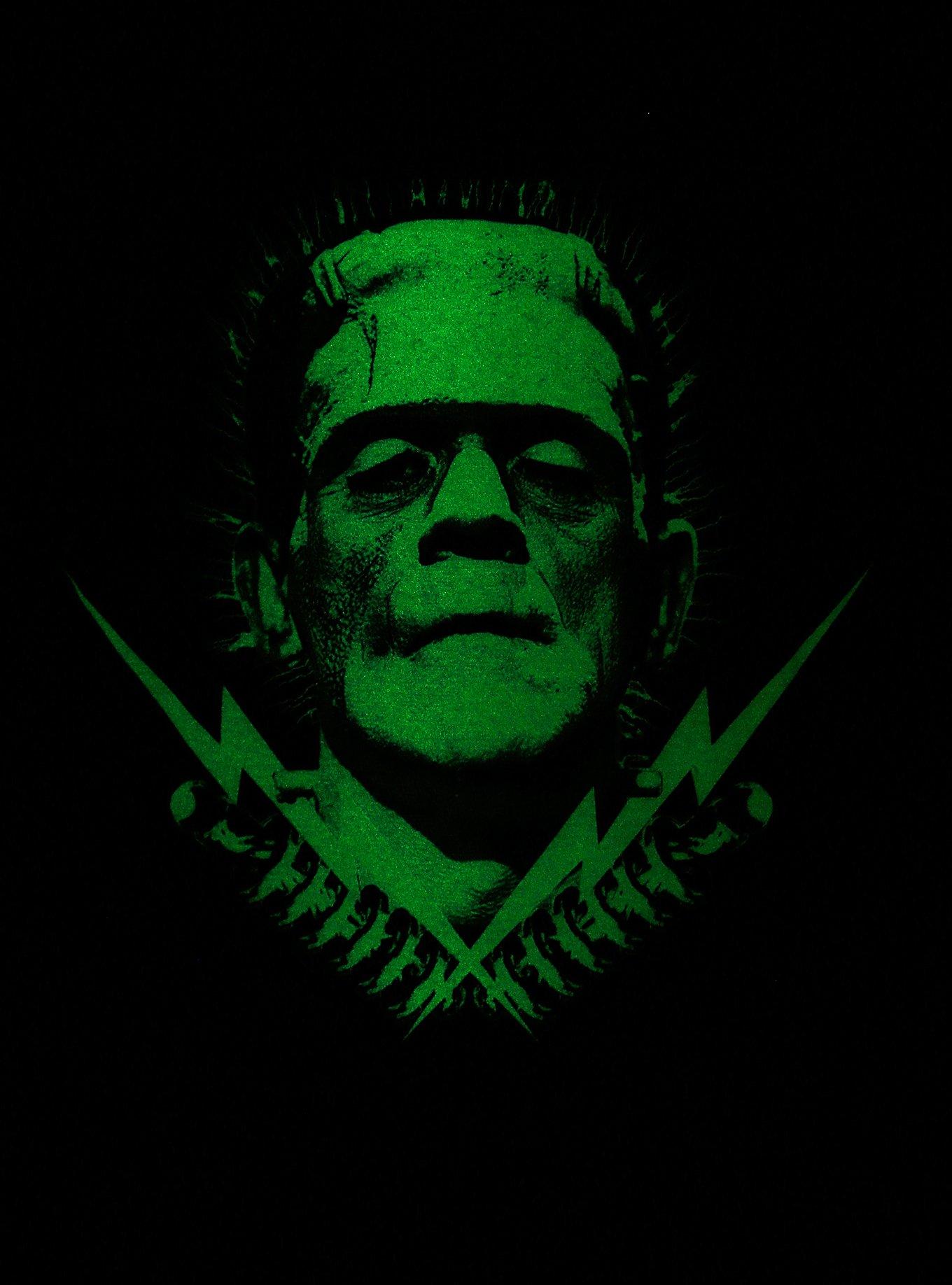 Rock Rebel Universal Monsters Frankenstein Glow-In-The-Dark T-Shirt, , hi-res