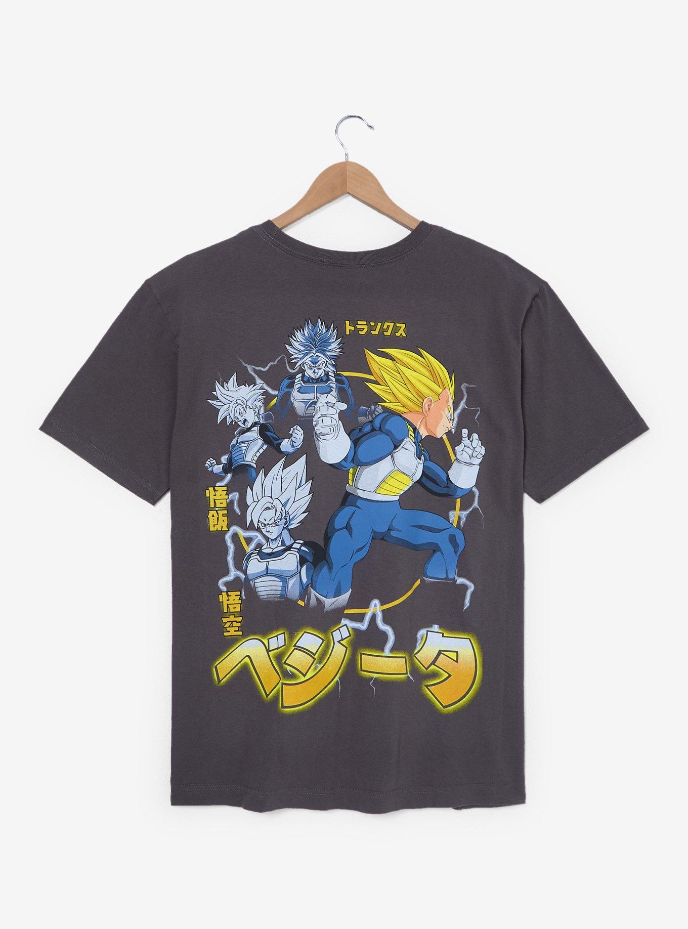 Dragon Ball Z Vegeta Jumbo Portrait T-Shirt - BoxLunch Exclusive, , hi-res