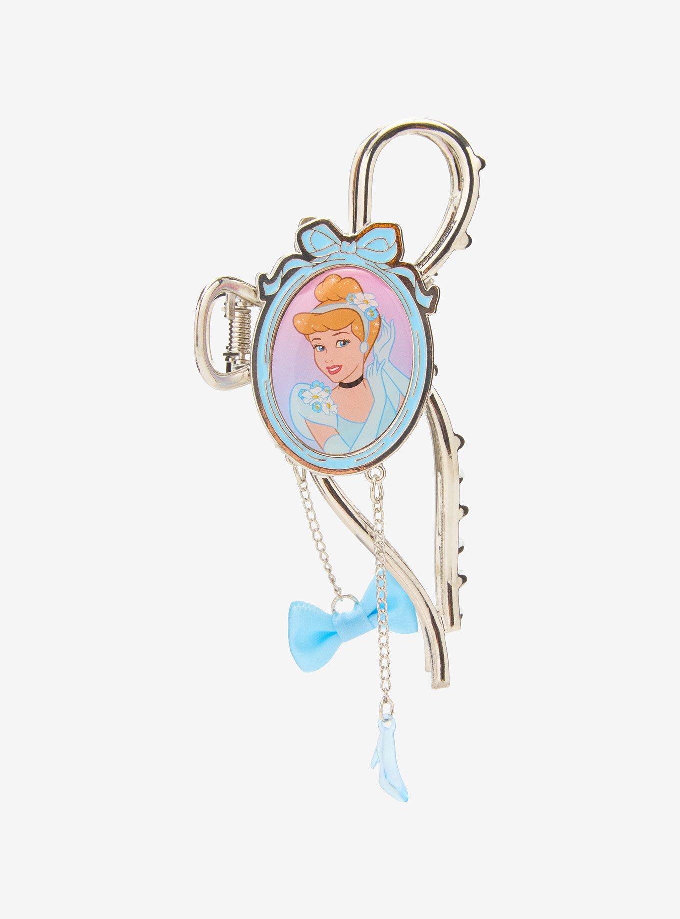 Disney Cinderella Charms Metal Claw Clip - BoxLunch Exclusive, , hi-res