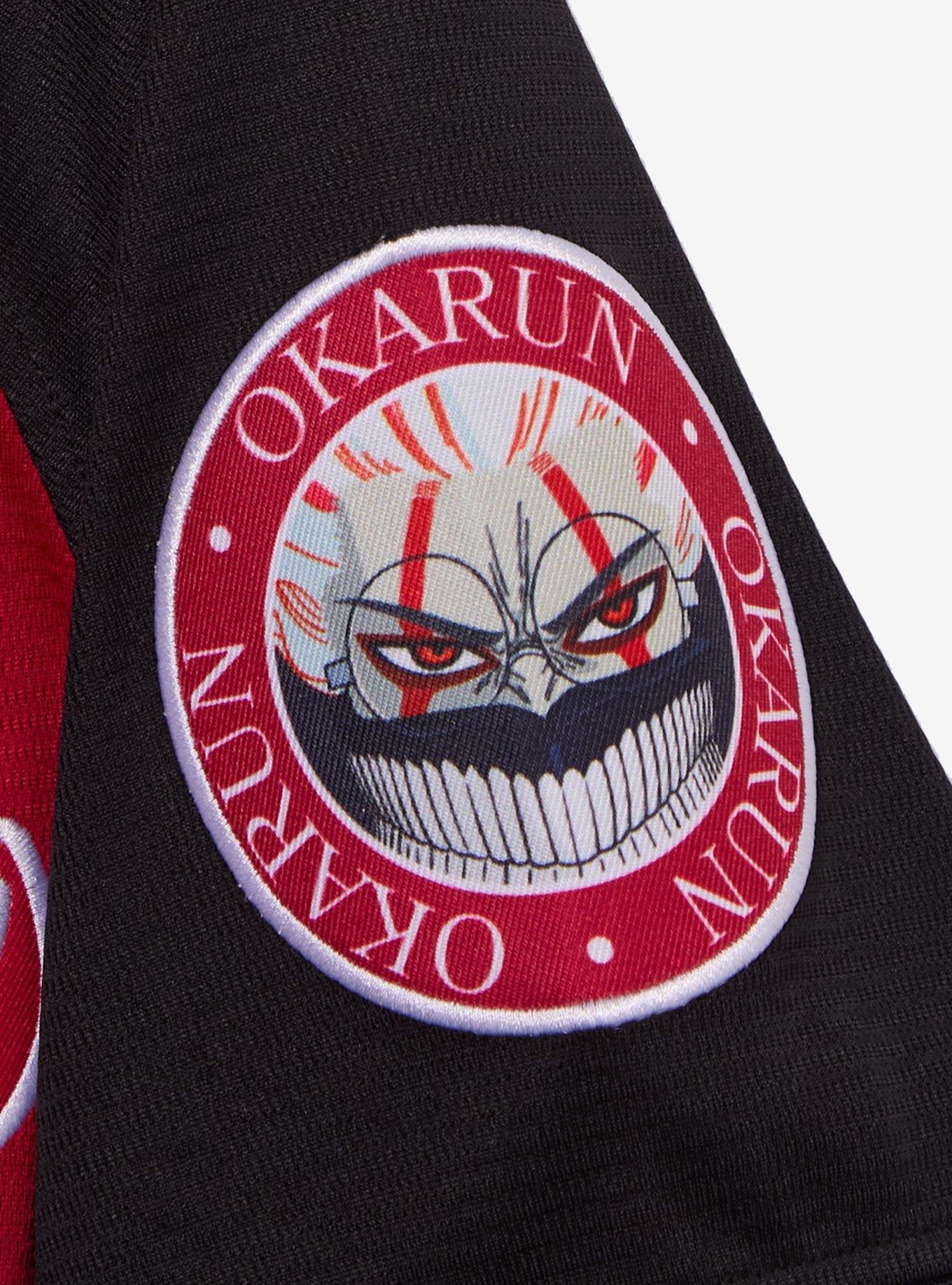 Dandadan Okarun Baseball Jersey - BoxLunch Exclusive, BLACK, alternate