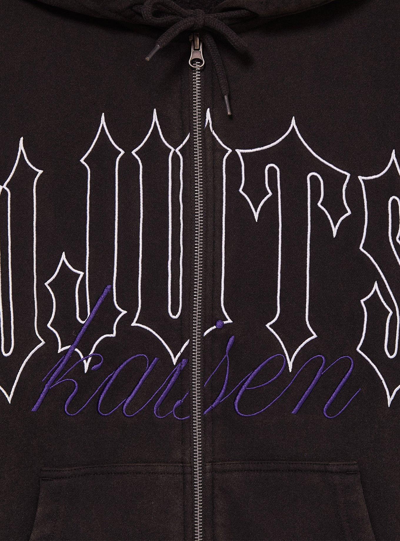 Jujutsu Kaisen Title Zip Hoodie — BoxLunch Exclusive, BLACK, alternate