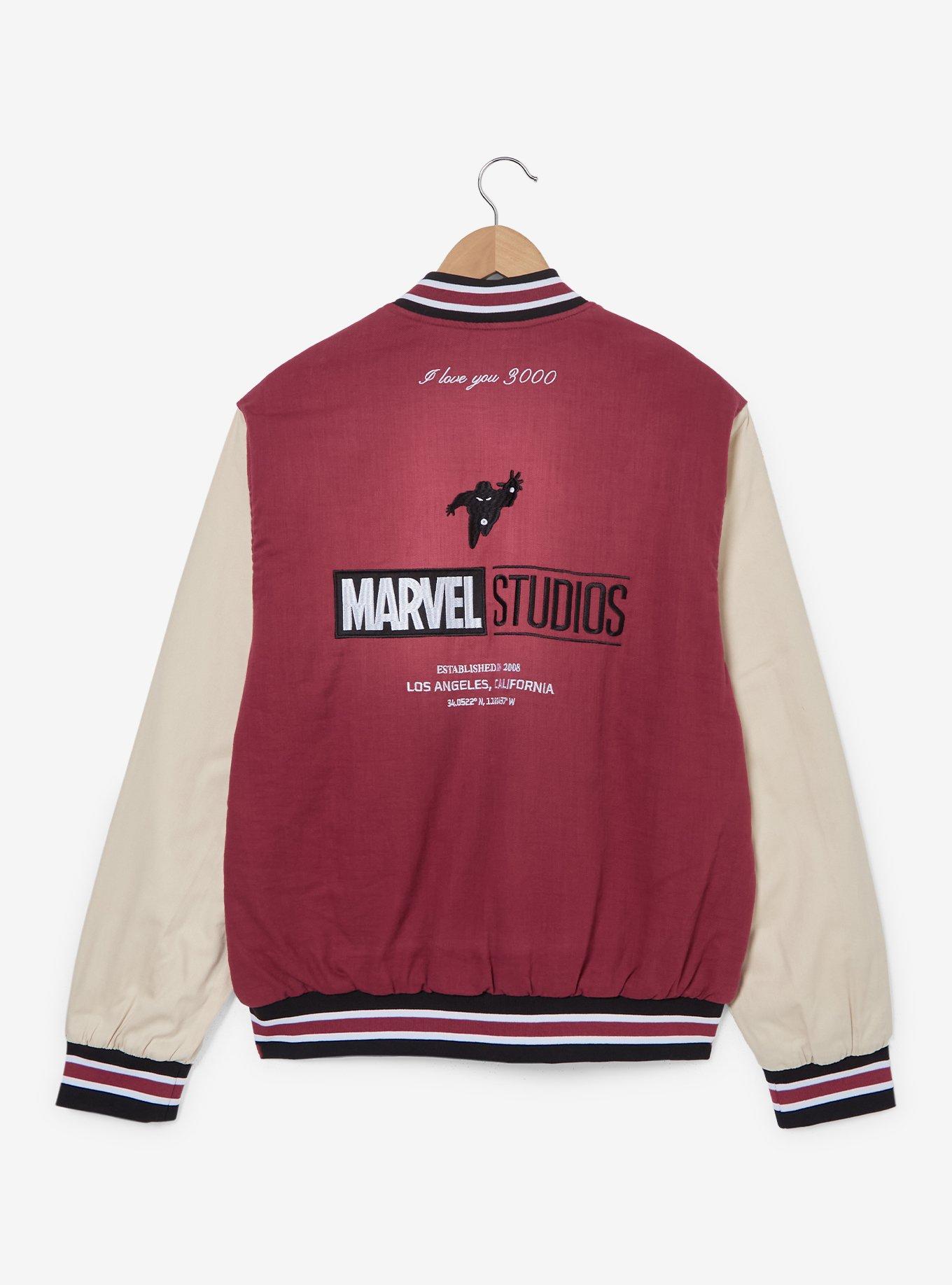 Marvel Studios Denim Varsity Jacket (BoxLunch 10th Anniversary) — BoxLunch Exclusive, MULTI, alternate