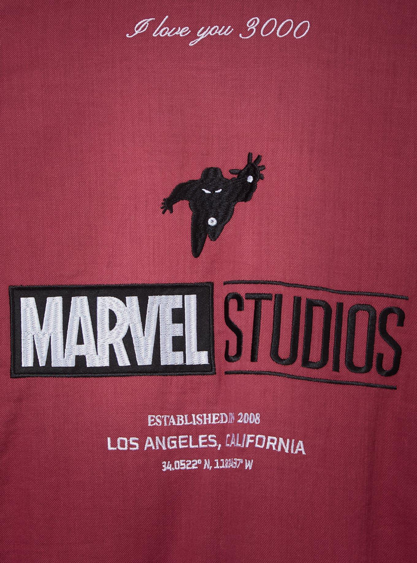 Marvel Studios Denim Varsity Jacket (BoxLunch 10th Anniversary) — BoxLunch Exclusive, MULTI, alternate
