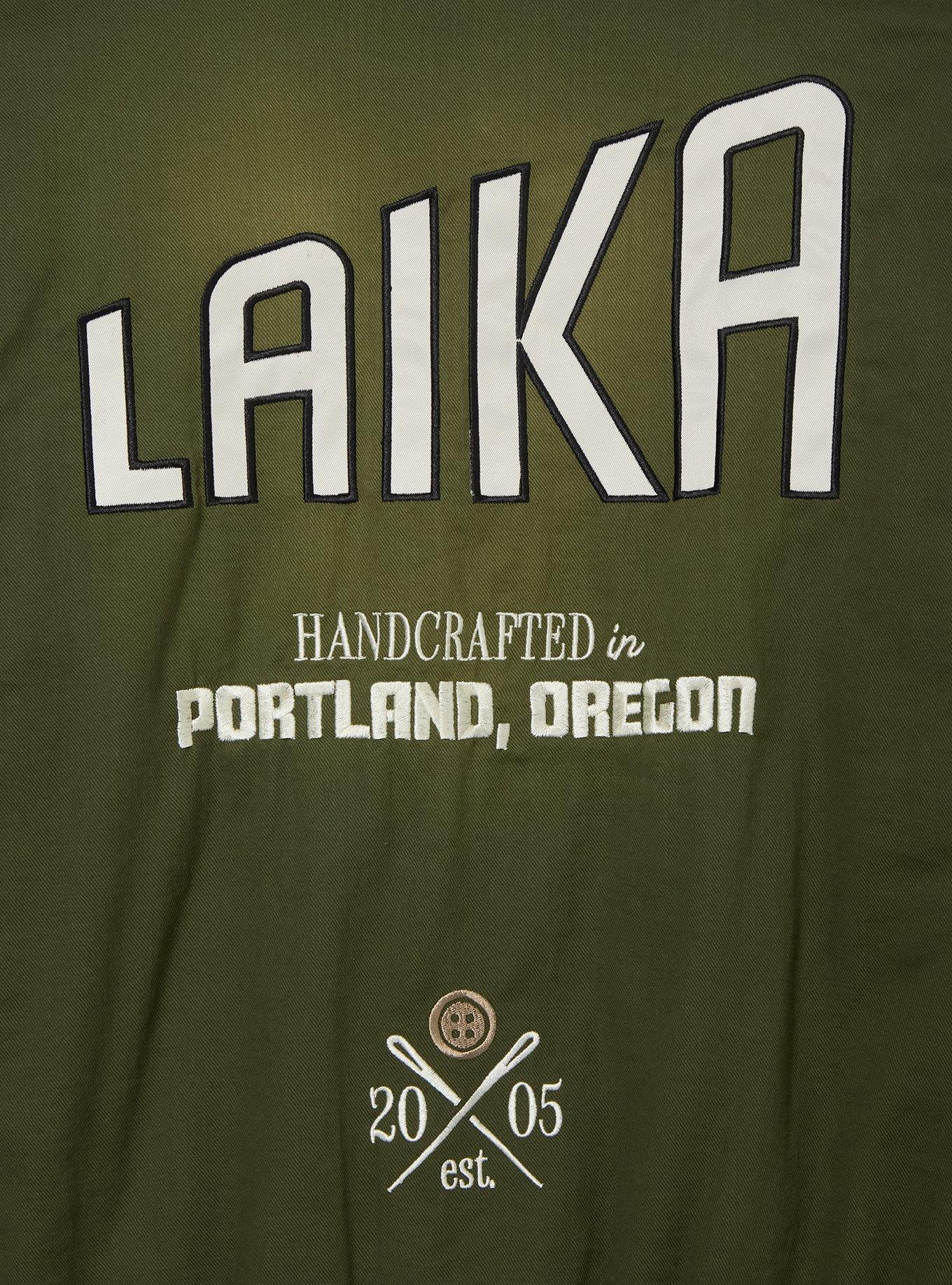 Laika Studios Denim Varsity Jacket (BoxLunch 10th Anniversary) &mdash; BoxLunch Exclusive, MULTI, alternate