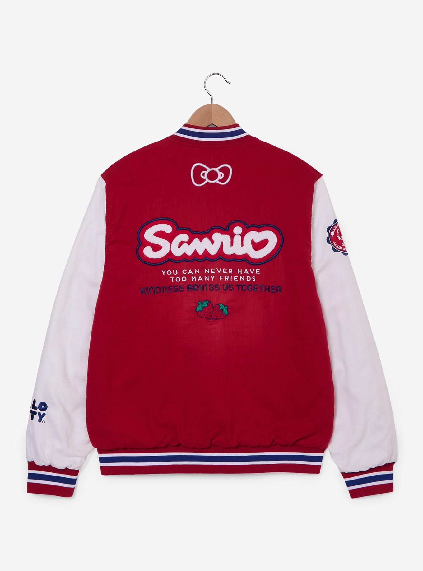 Sanrio Denim Varsity Jacket (BoxLunch 10th Anniversary) - BoxLunch Exclusive, MULTI, alternate