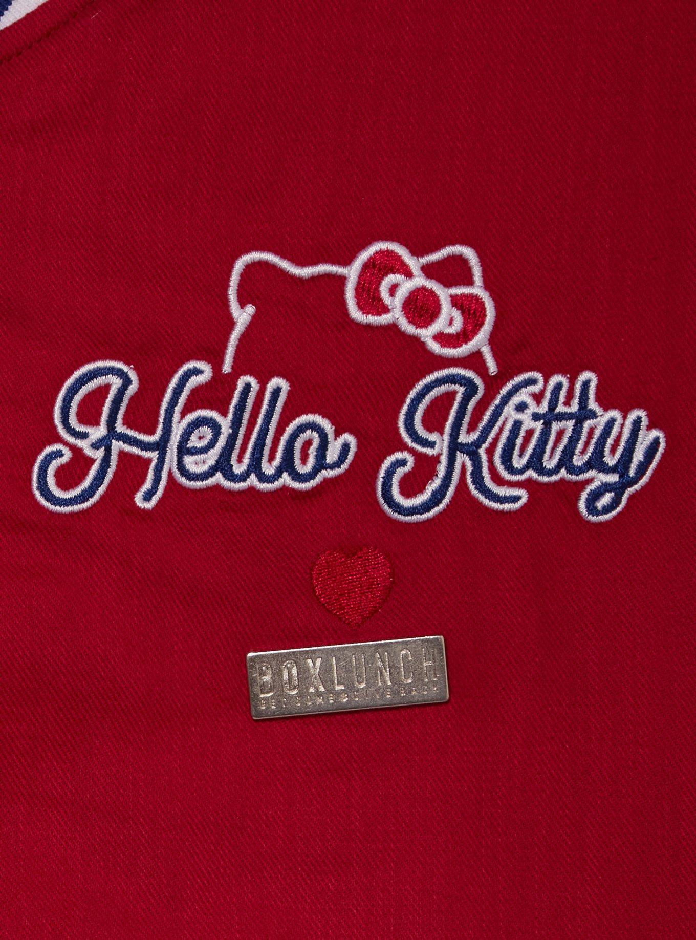 Sanrio Denim Varsity Jacket (BoxLunch 10th Anniversary) - BoxLunch Exclusive, MULTI, alternate