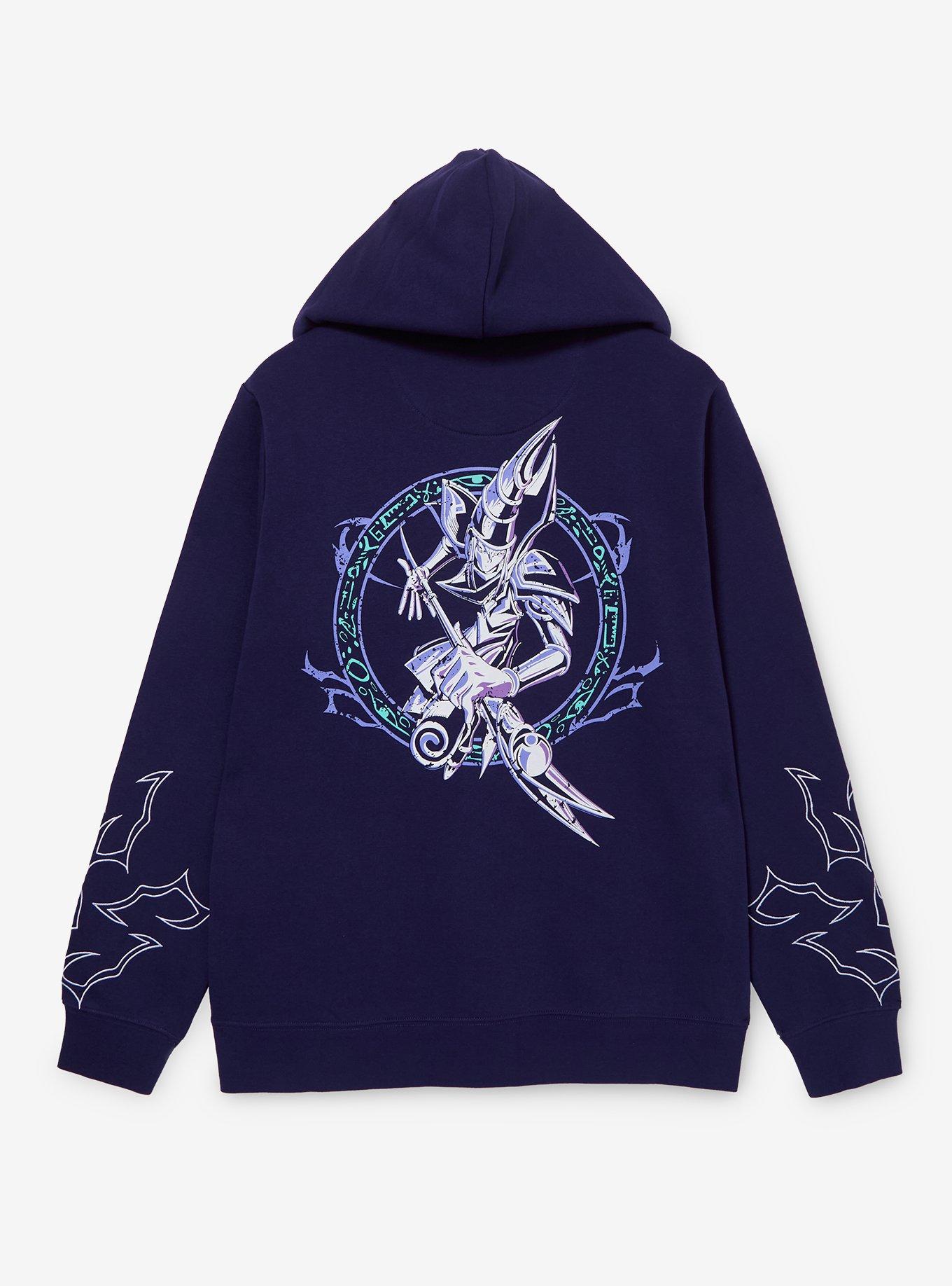 Yu-Gi-Oh! Dark Magician Embroidered Zippered Hoodie - BoxLunch Exclusive