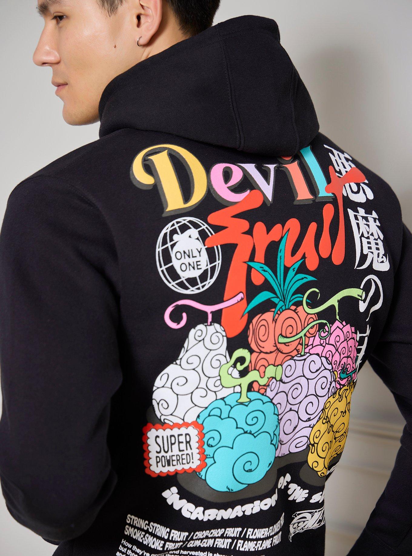 One Piece Devil Fruit Hoodie - BoxLunch Exclusive, , hi-res