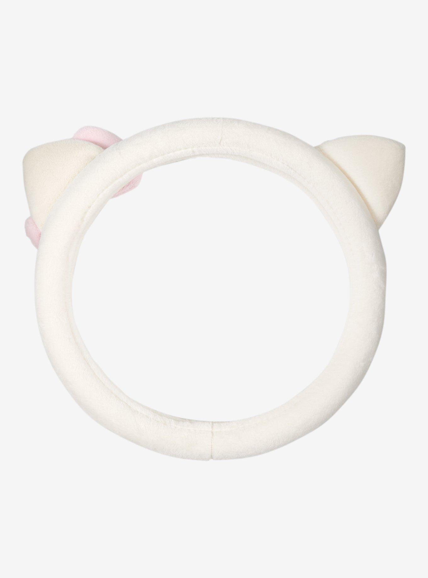 Sanrio Hello Kitty Ears Plush Steering Wheel Cover, , hi-res