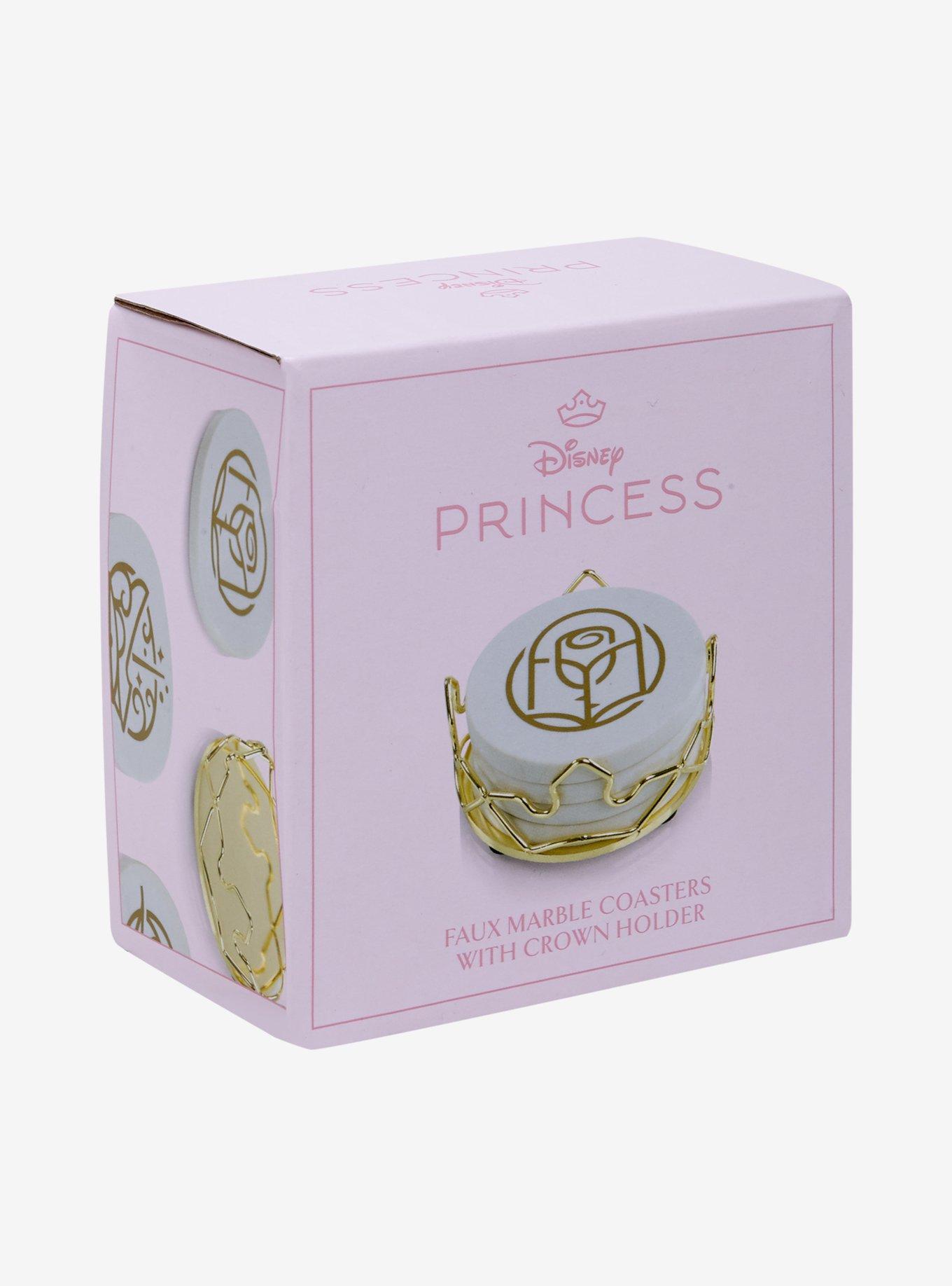 Disney Princess Icons Marble Coaster Set &mdash; BoxLunch Exclusive, , alternate