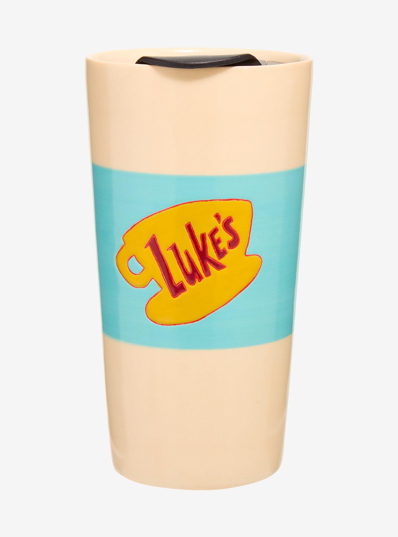 Gilmore Girls Luke's Diner Logo Travel Mug - BoxLunch Exclusive, , alternate