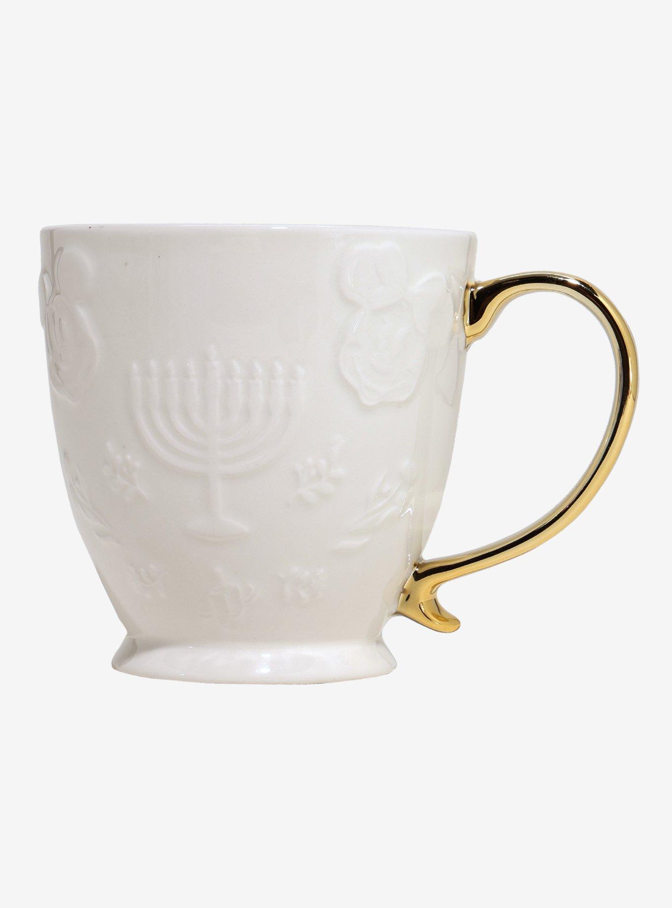 Disney Mickey Mouse Hanukkah Menorah Mug — BoxLunch Exclusive, , hi-res