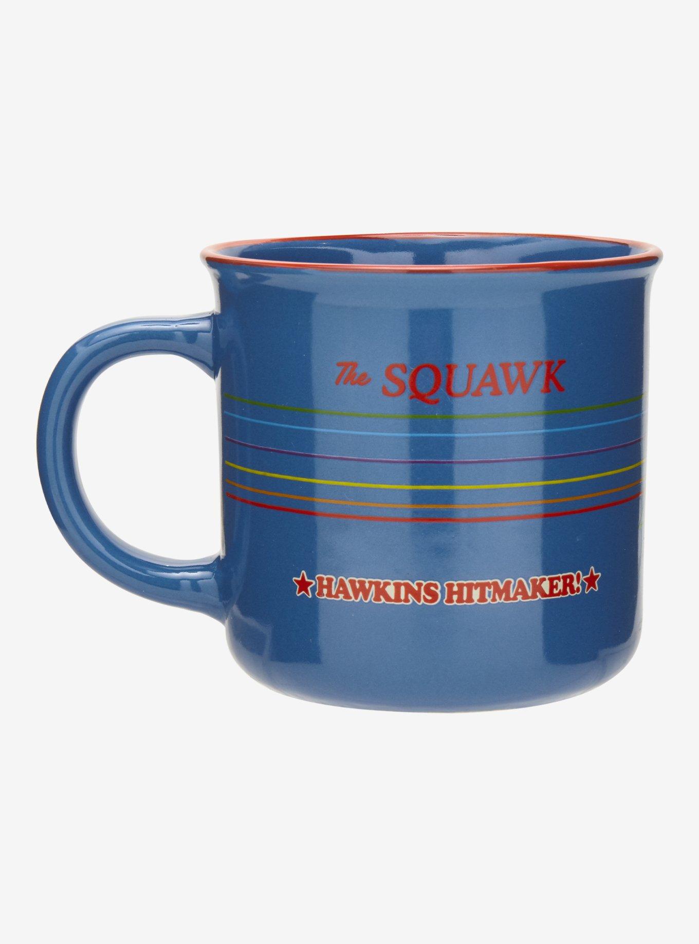 Stranger Things WSQK The Squawk Mug — BoxLunch Exclusive, , hi-res