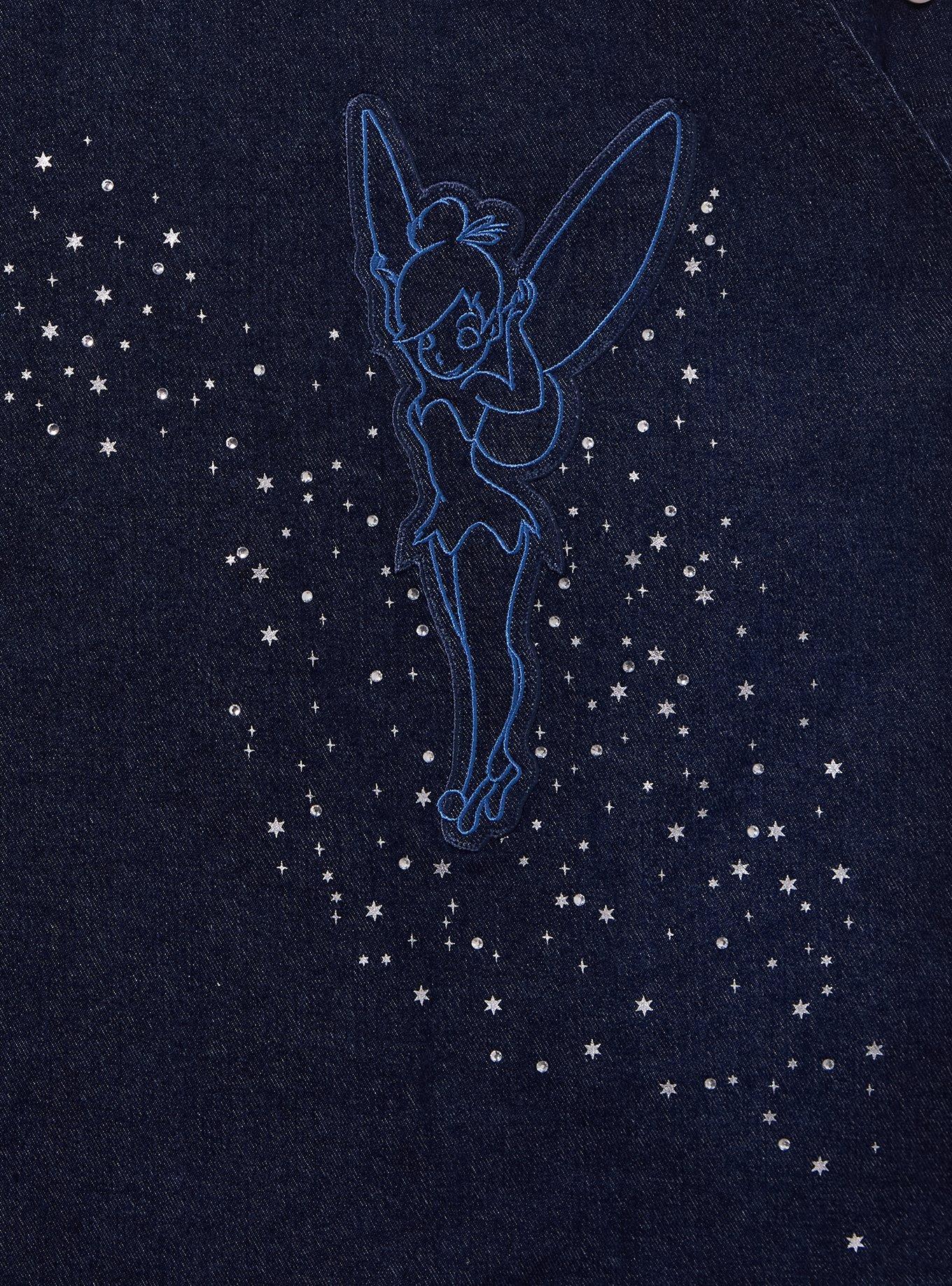 Disney Peter Pan Tinker Bell Sparkle Plus Overall Dress — BoxLunch Exclusive