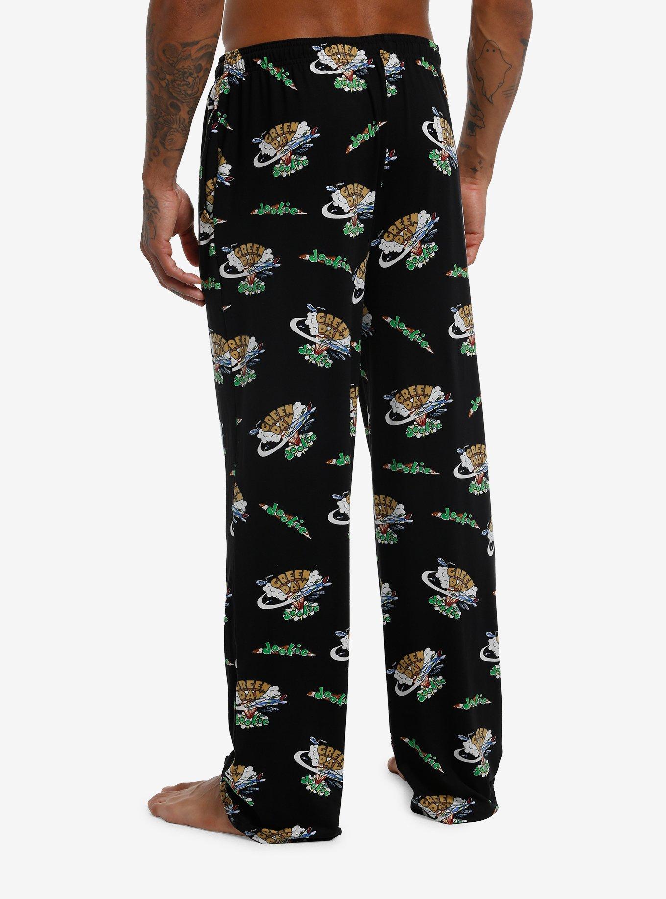 Green Day Dookie Pajama Pants, , hi-res