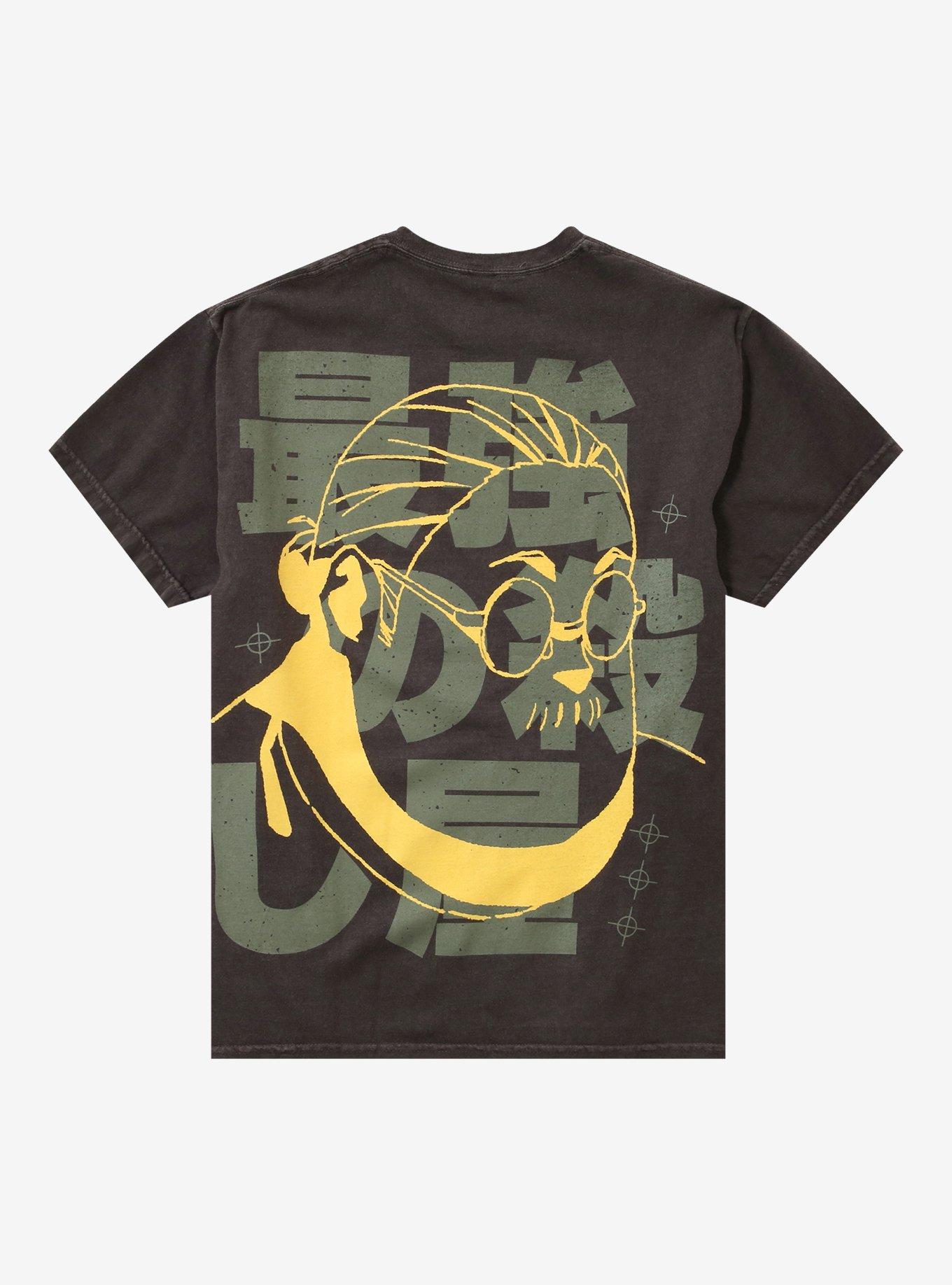 Sakamoto Days Taro Profile Double-Sided Kanji T-Shirt, , hi-res