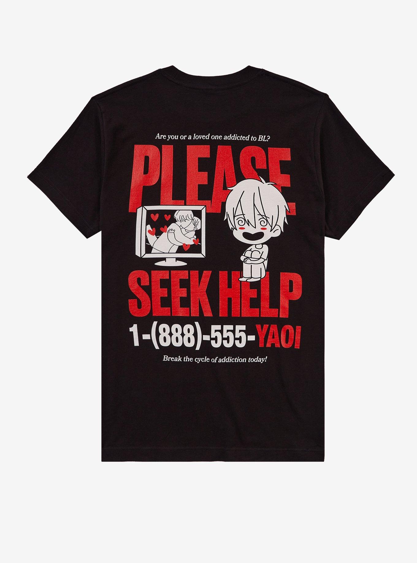 Seek Help BL T-Shirt, , hi-res