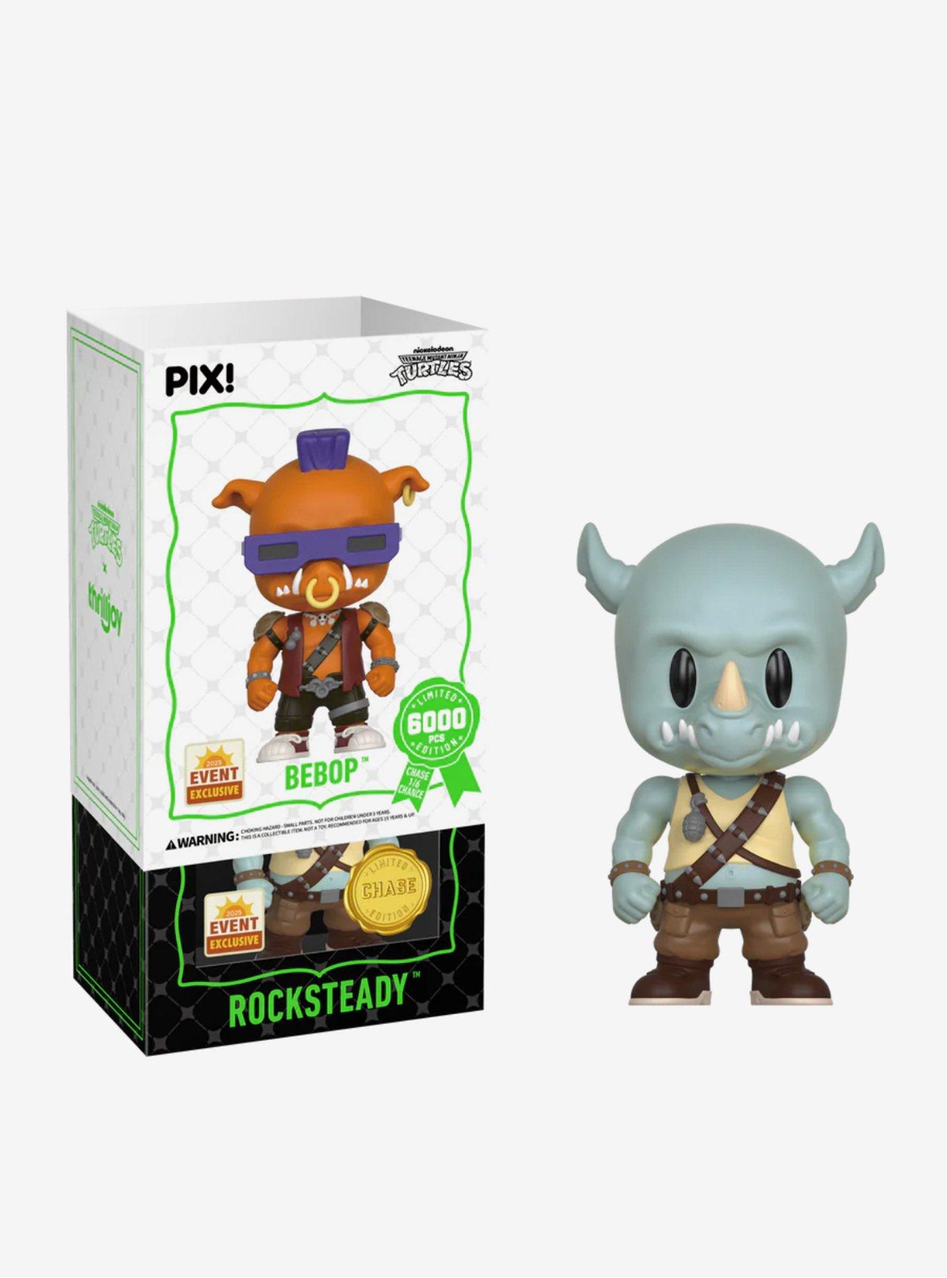 Thrilljoy Teenage Mutant Ninja Turtles Pix! Bebop Figure, , alternate