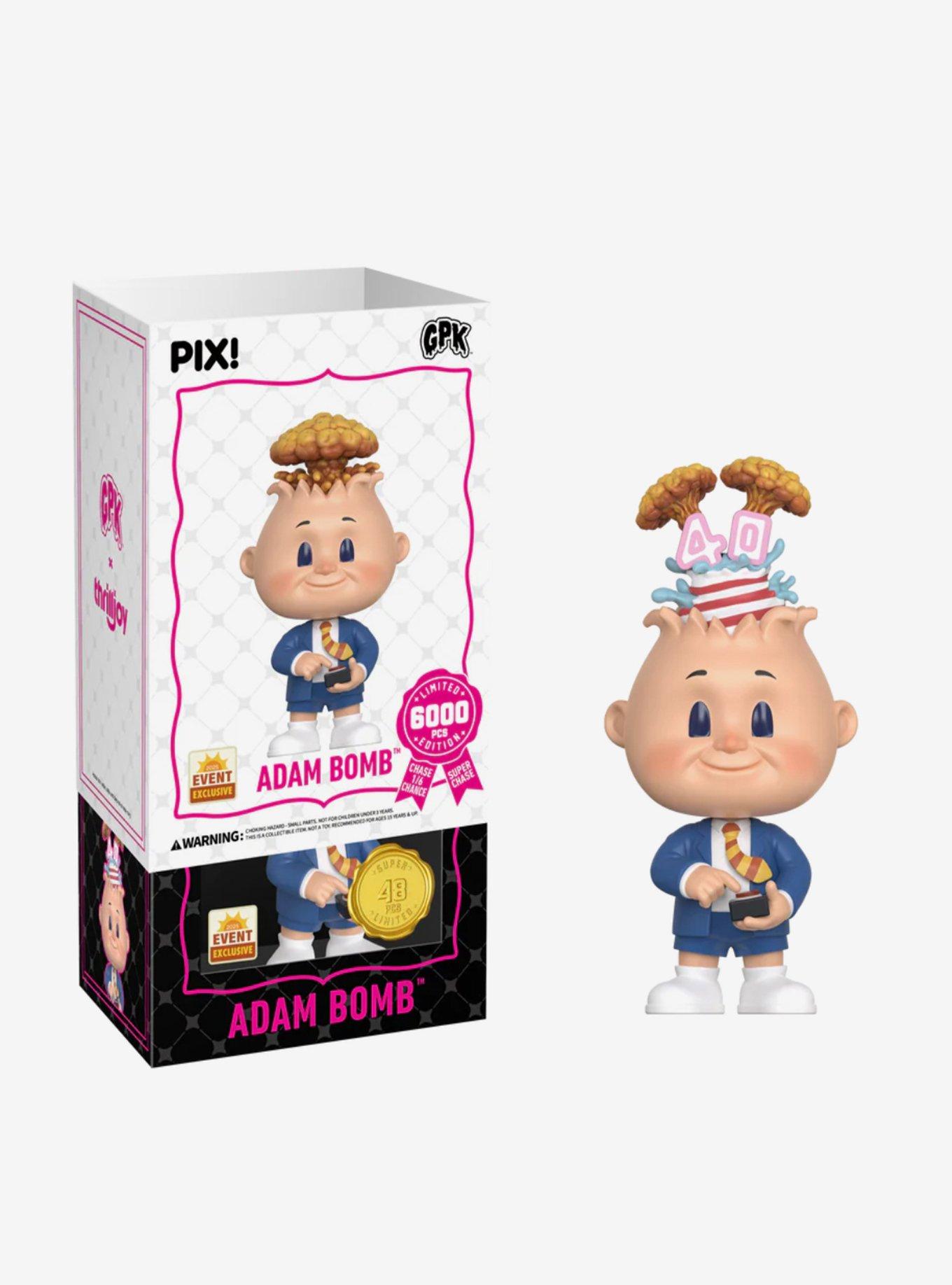 Thrilljoy Garbage Pail Kids Pix! Adam Bomb Figure