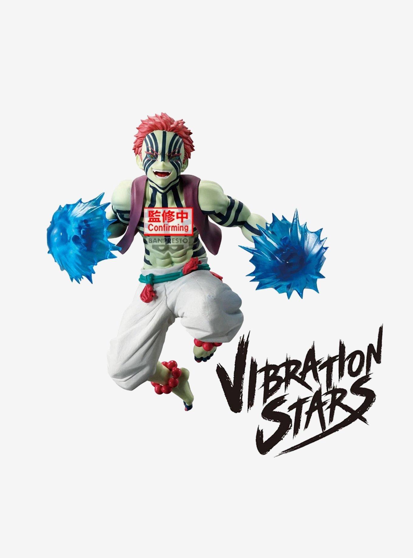 Bandai Namco Demon Slayer: Kimetsu no Yaiba Vibration Stars Akaza Figure, , hi-res