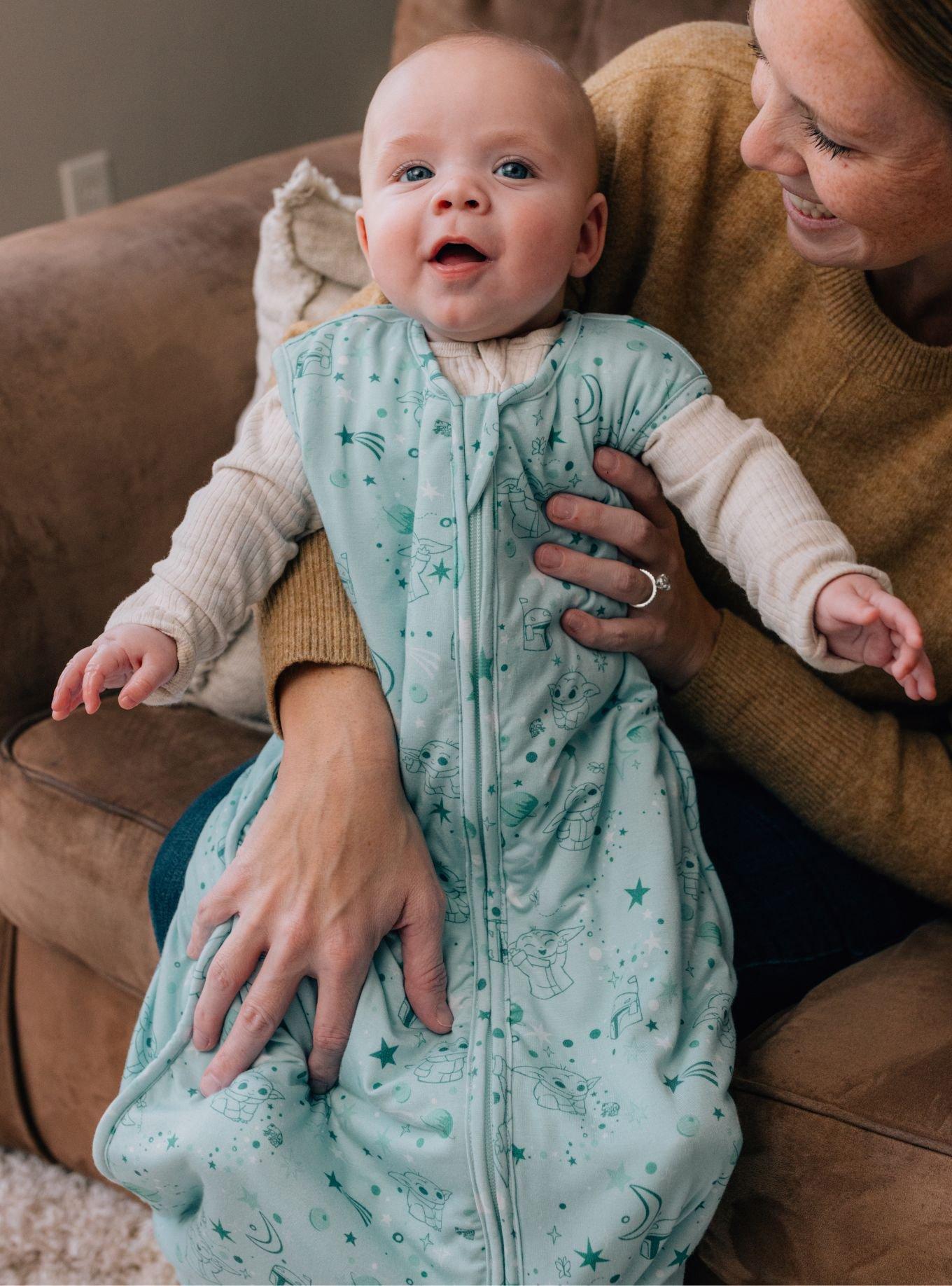 Star Wars The Mandalorian Sweet Bounty Infant Sleep Bag, GREEN, alternate