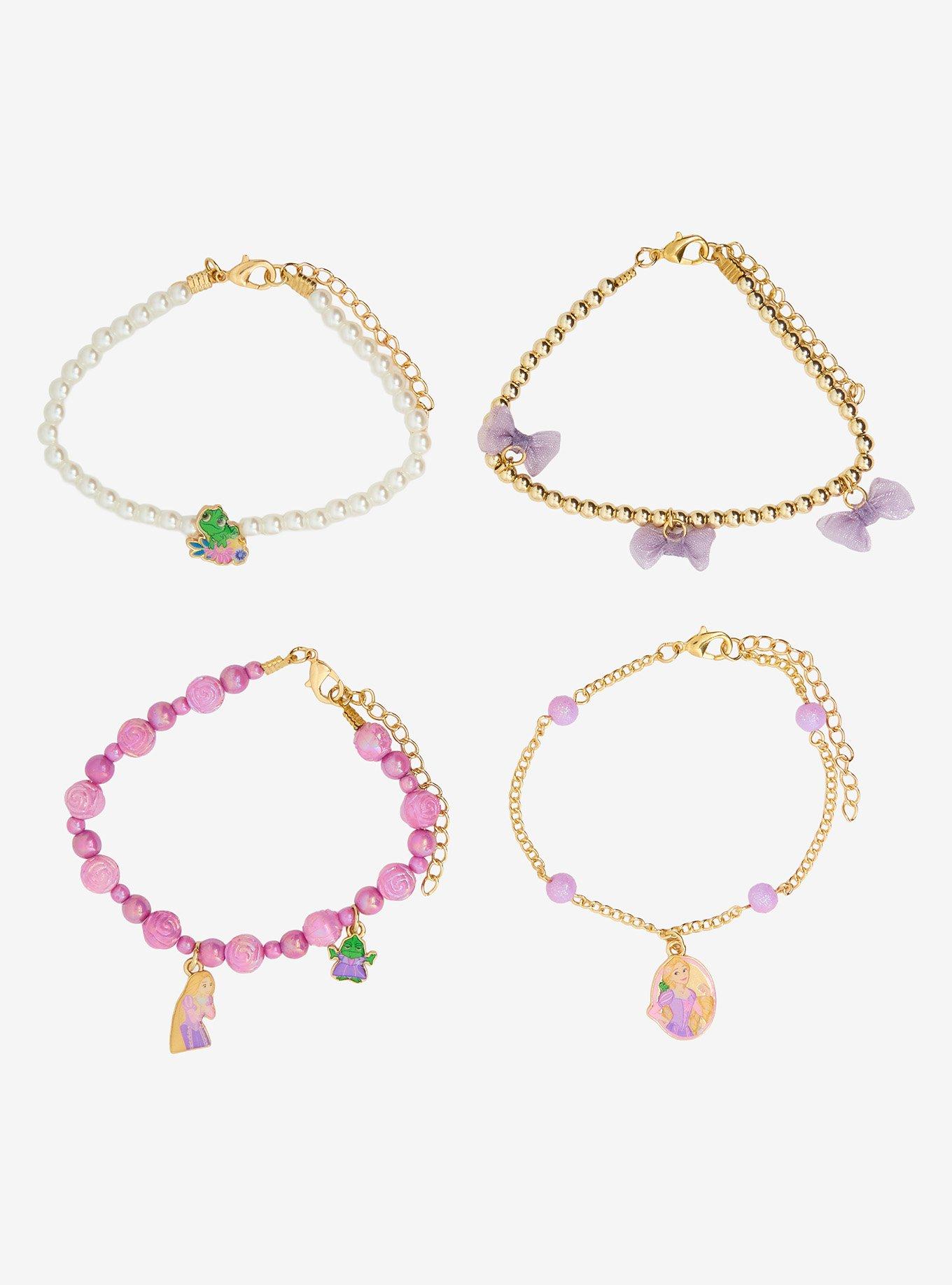 Disney Tangled Rapunzel & Pascal Bracelet Set - BoxLunch Exclusive, , hi-res