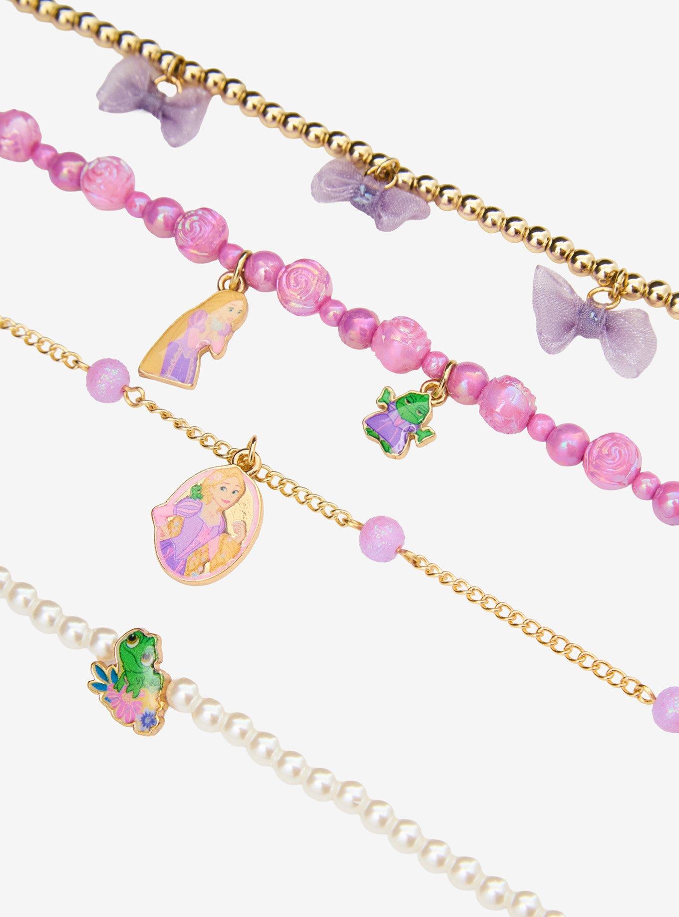 Disney Tangled Rapunzel & Pascal Bracelet Set - BoxLunch Exclusive, , alternate
