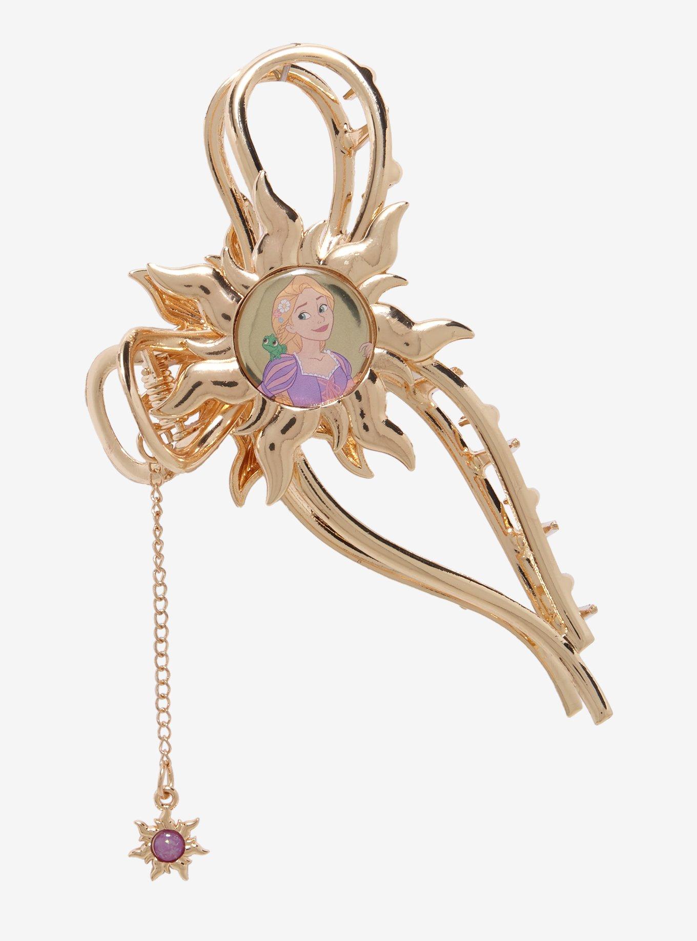 Disney Tangled Rapunzel Corona Sun Claw Clip — BoxLunch Exclusive, , hi-res