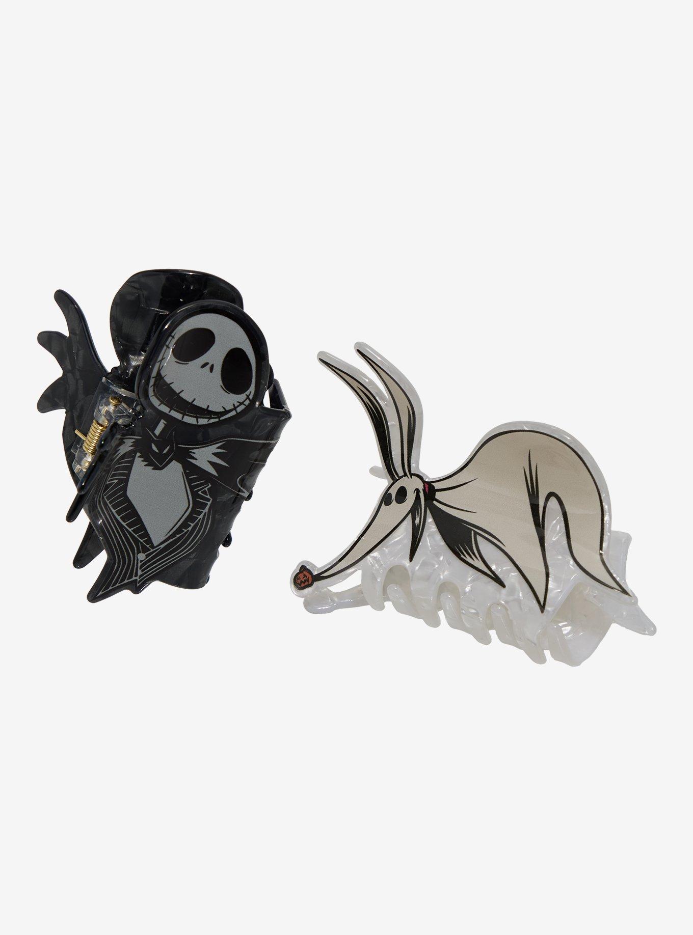 Disney The Nightmare Before Christmas Jack & Zero Figural Claw Clip Set - BoxLunch Exclusive, , hi-res